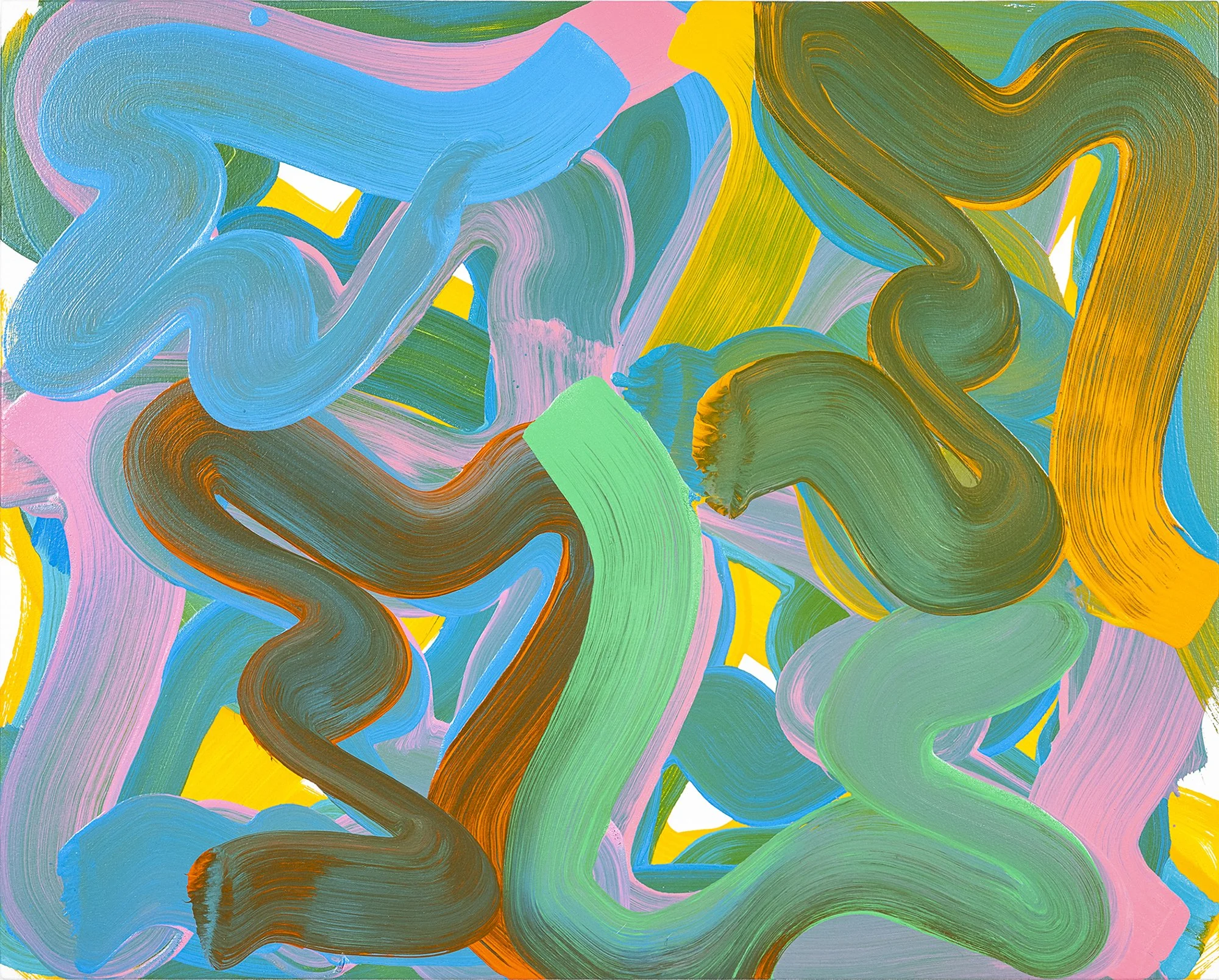 Whirl no. 2, 2025. Oil/canvas — 60.9 x 76.2 cm / 24 x 30 in. Photo: Michael Love (c)