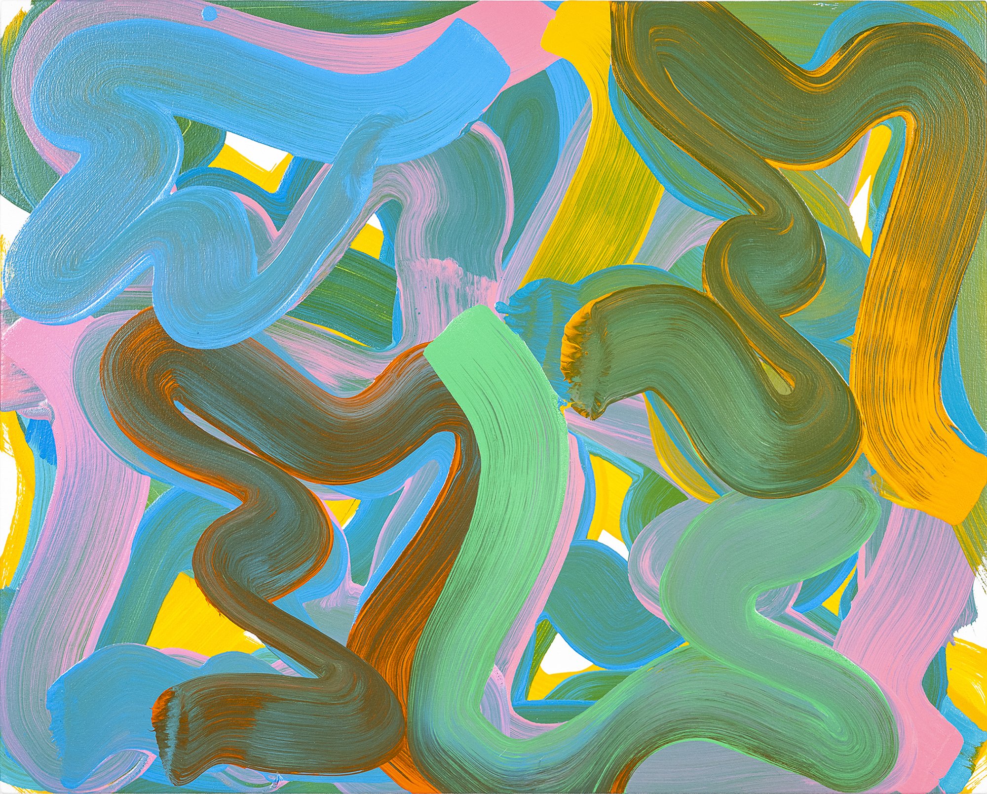 Whirl no. 2, 2025. Oil/canvas — 60.9 x 76.2 cm / 24 x 30 in. Photo: Michael Love (c)