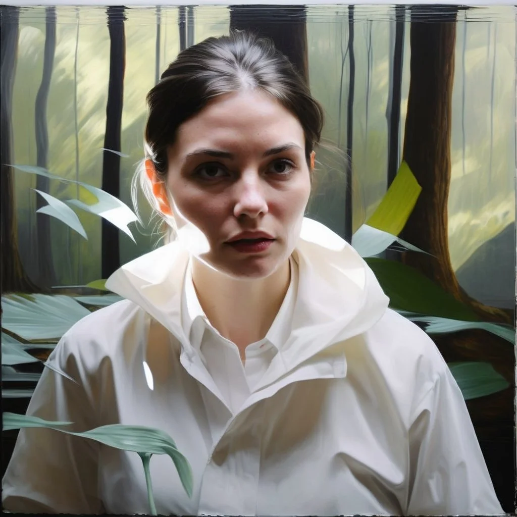 Portrait in Abeyance, 2025. Digital print on Hahnemühle Photo Rag - 70x70cm