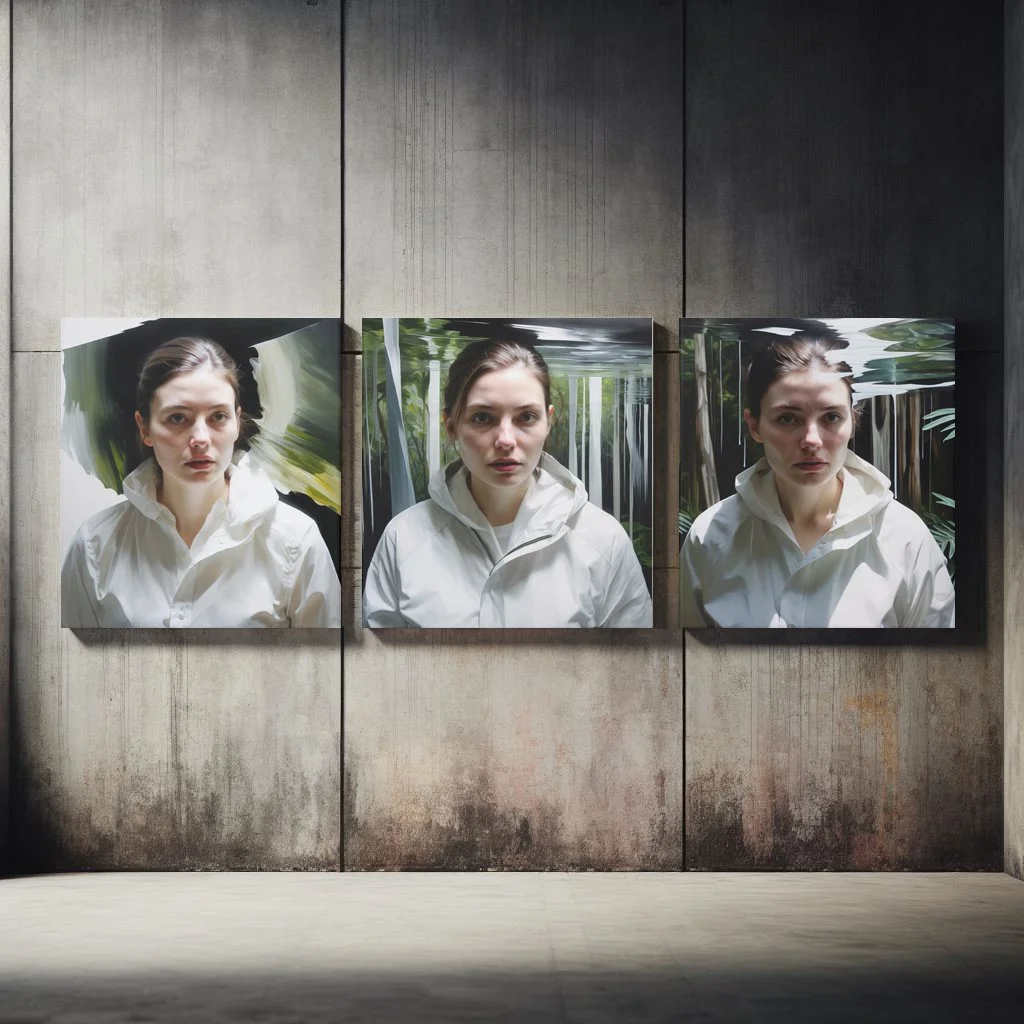 Title, year. Medium/surface — dimensions. 