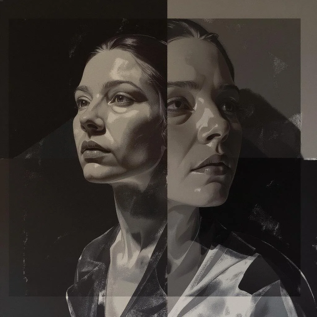 The Thinking Surface, 2025. Digital Print on Hahnemühle Photo Rag — 70cm x 70cm