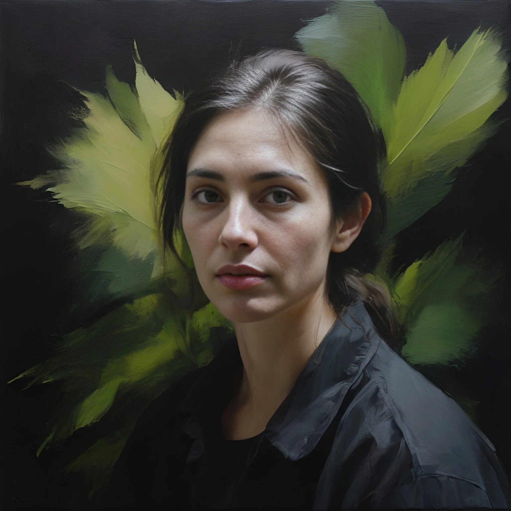 Portrait in Abeyance, 2025. Digital Print on Hahnemühle Photo Rag — 70cm x 70cm