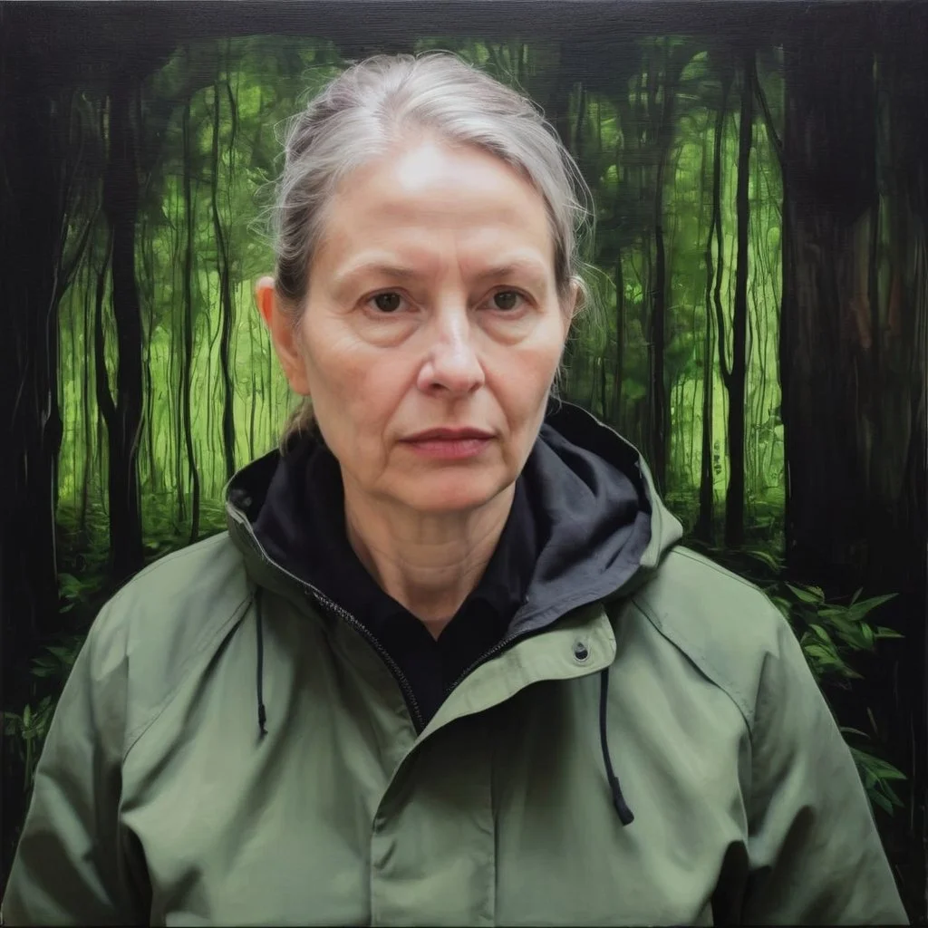 Portrait in Abeyance, 2025. Digital Print on Hahnemühle Photo Rag — 70cm x 70cm