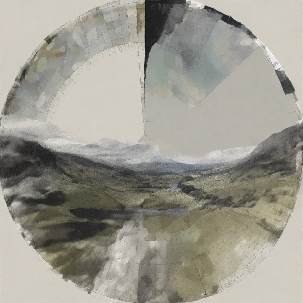 Geography of Memory, 2024. Digital Print on Hahnemühle Photo Rag — 70cm x 70cm