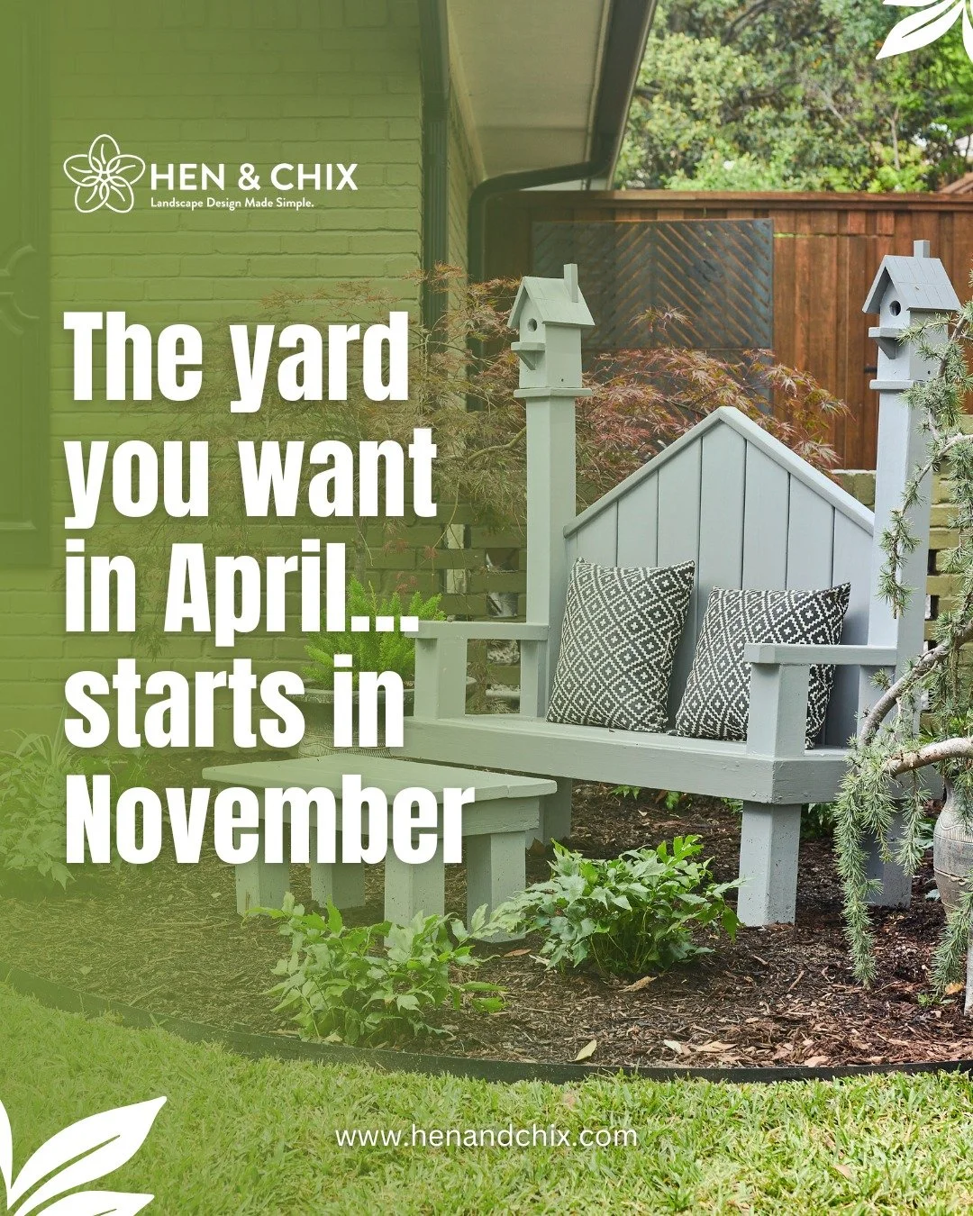 Every year around March, our phone rings nonstop.

Homeowners who waited too long.

Now they&rsquo;re frustrated&hellip;

❌ Paying premium prices
❌ Stuck behind 7 other projects
❌ Watching their yard get done after patio season starts

By the time we