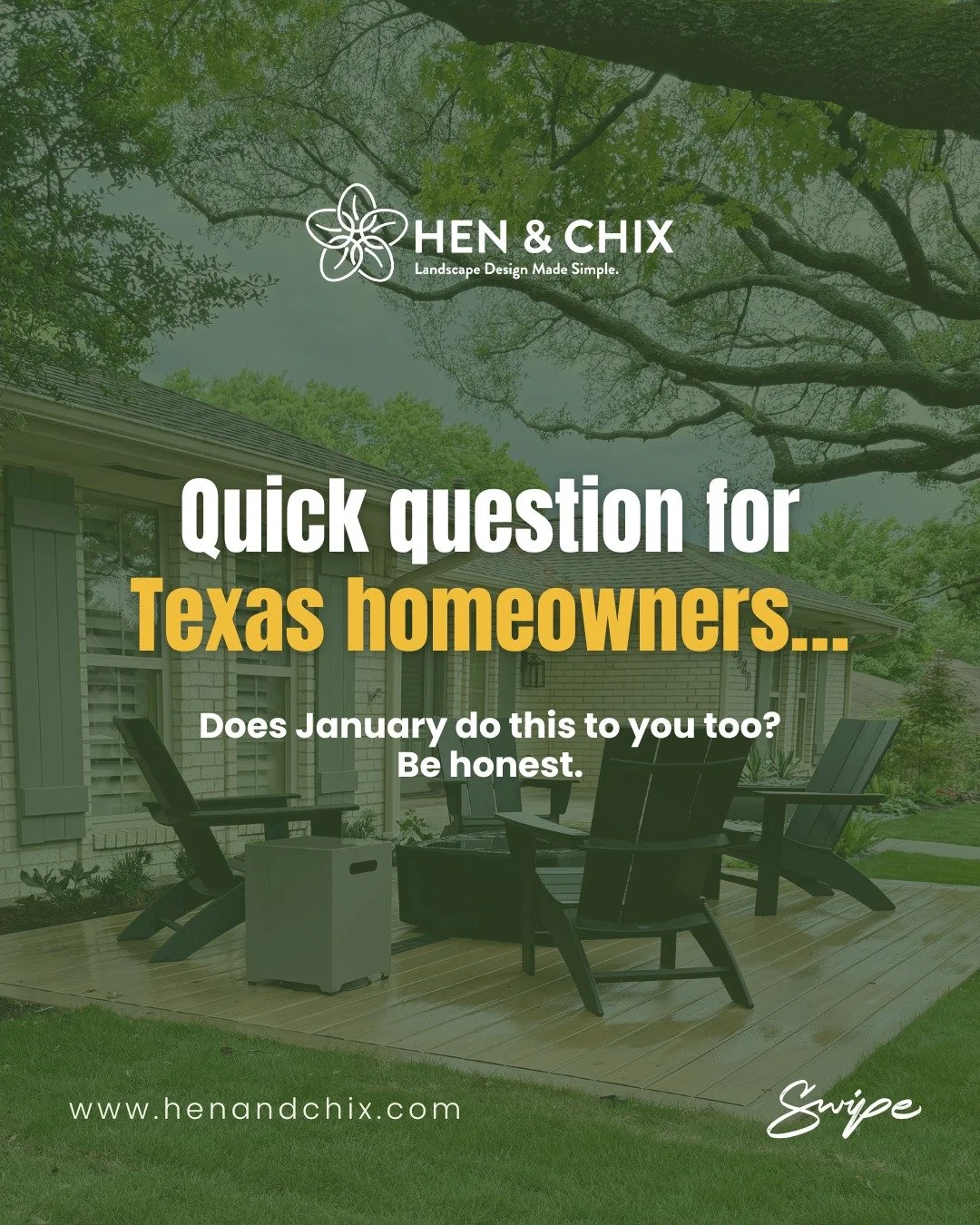 If this felt a little too familiar, you&rsquo;re not imagining it.

Every January, so many Texas homeowners start with good intentions:
&ldquo;This year we&rsquo;re finally fixing the yard.&rdquo;

And then life gets busy.
Planning gets pushed.
Sprin