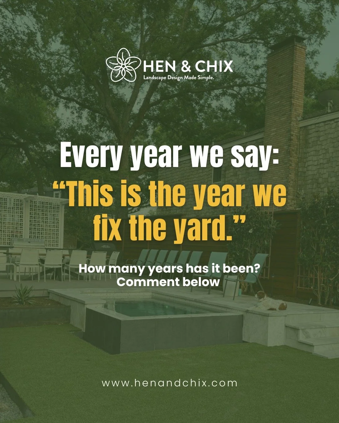 Be honest&hellip; how many years in a row now?

1 year
3 years
&ldquo;Since we moved in&rdquo;
We&rsquo;ve lost count 😅

No judgment almost every homeowner has said this at least once.

Comment your answer (or tag the person who keeps saying it) 👇
