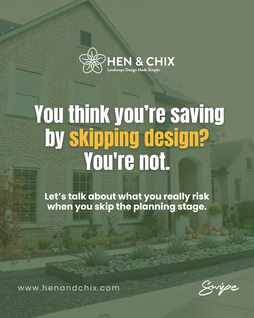 Skipping landscape design might seem like a budget saver&hellip;
But it often leads to expensive regrets.

Here&rsquo;s how professional design actually saves you money in the long run:

💰 Prevents costly rework &mdash; No more tearing out what does
