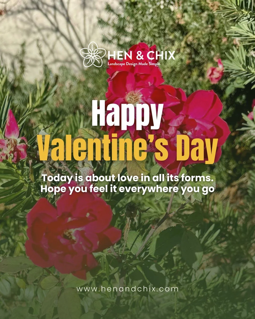 Today is about love in all its forms.
The big moments, the quiet ones, and everything in between.

Whether you&rsquo;re spending it with family, friends, your partner, or simply taking a moment for yourself, we hope you feel it everywhere you go.

Ha