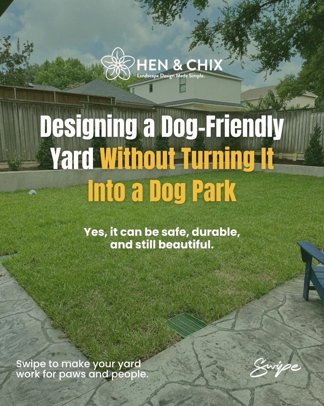 If your yard feels like a constant battle between good design and your dog&hellip; it&rsquo;s not a discipline issue.

It&rsquo;s a layout issue.

Most outdoor spaces are designed for photos  not real life.

But real life looks like:

&bull; Zoomies 