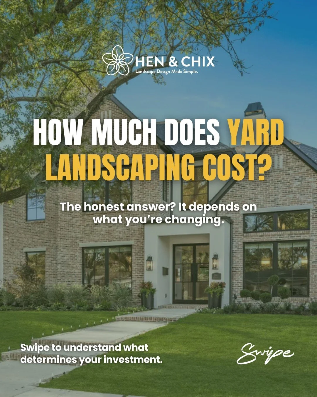 &ldquo;How much does yard landscaping cost?&rdquo;

It&rsquo;s the first question everyone asks.

And the honest answer?

It depends on what you&rsquo;re actually trying to change.

Because landscaping isn&rsquo;t one price.

It&rsquo;s a combination