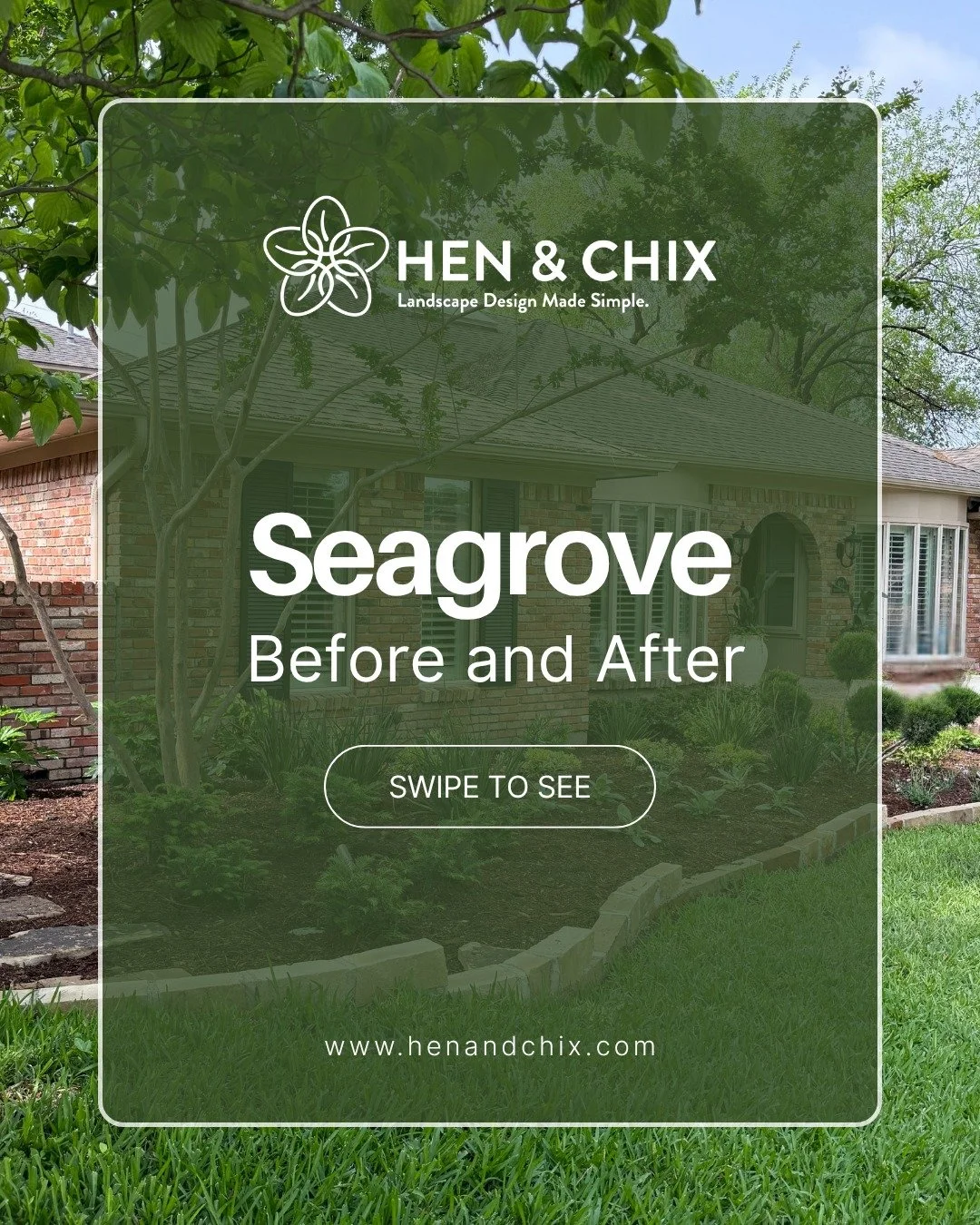 This front yard got a complete makeover.

When we first saw the property, nothing was technically &ldquo;wrong&rdquo; with it&hellip;

but nothing really stood out either.

The landscape felt flat.

The space blended together.

And the front of the h