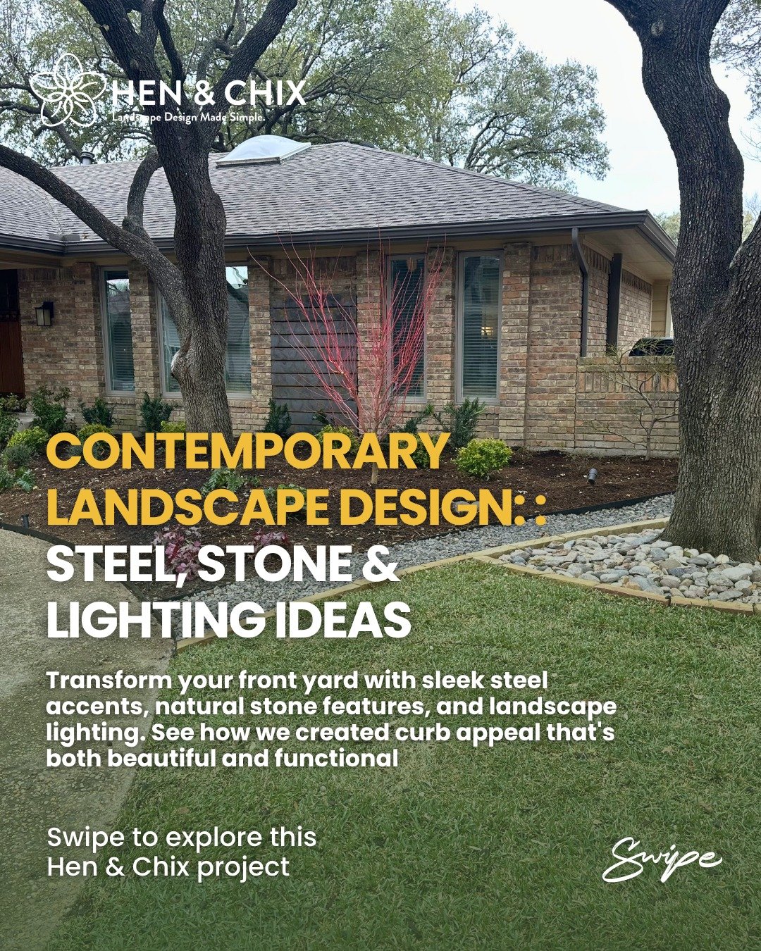 Most front yards don&rsquo;t need more random upgrades.

They need a complete shift in how the space is planned.

This one was outdated, unstructured, and not doing the home any justice.

So instead of patching pieces&hellip; we rebuilt it with inten