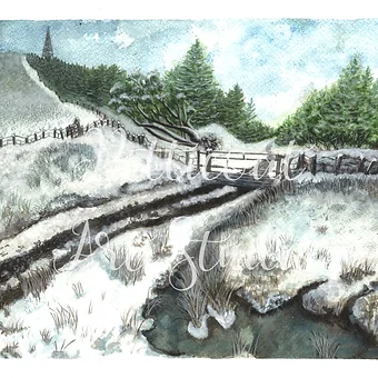 Winter at Cruachán