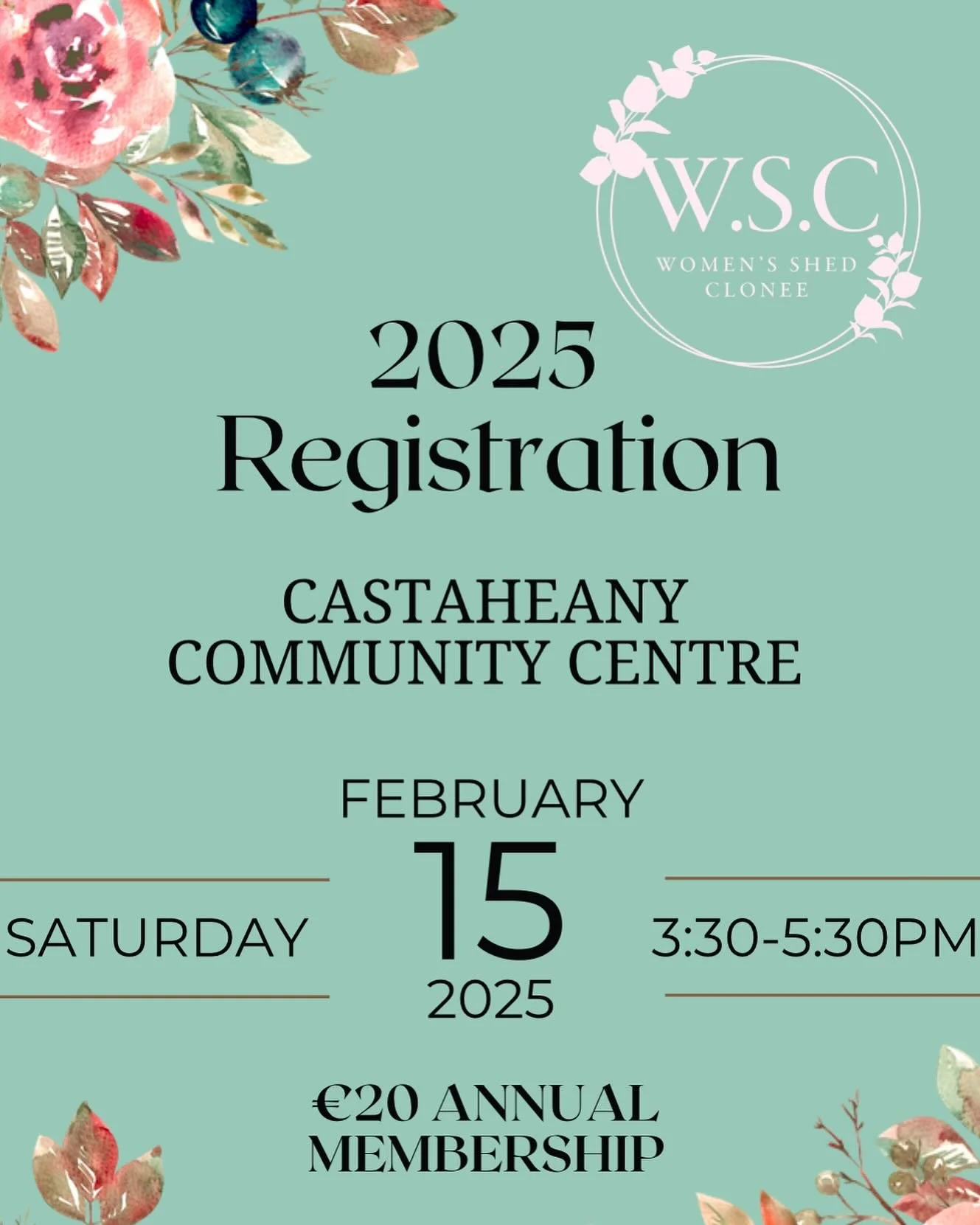 2025 Registration date has been set!