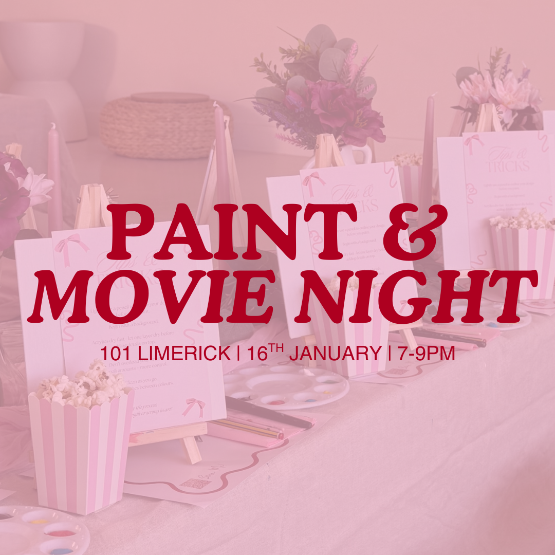 Paint & Movie Night! 🎬🎨