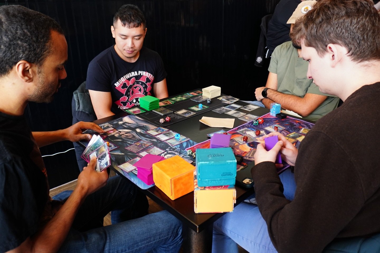 Having an inclusive space for community to gather is part of the reason we created Sweet Jeans. This Magic the Gathering event is one of the many community events we plan to host here. Keep an eye out for the next one! #sweetjeans #njcafe #downtownne