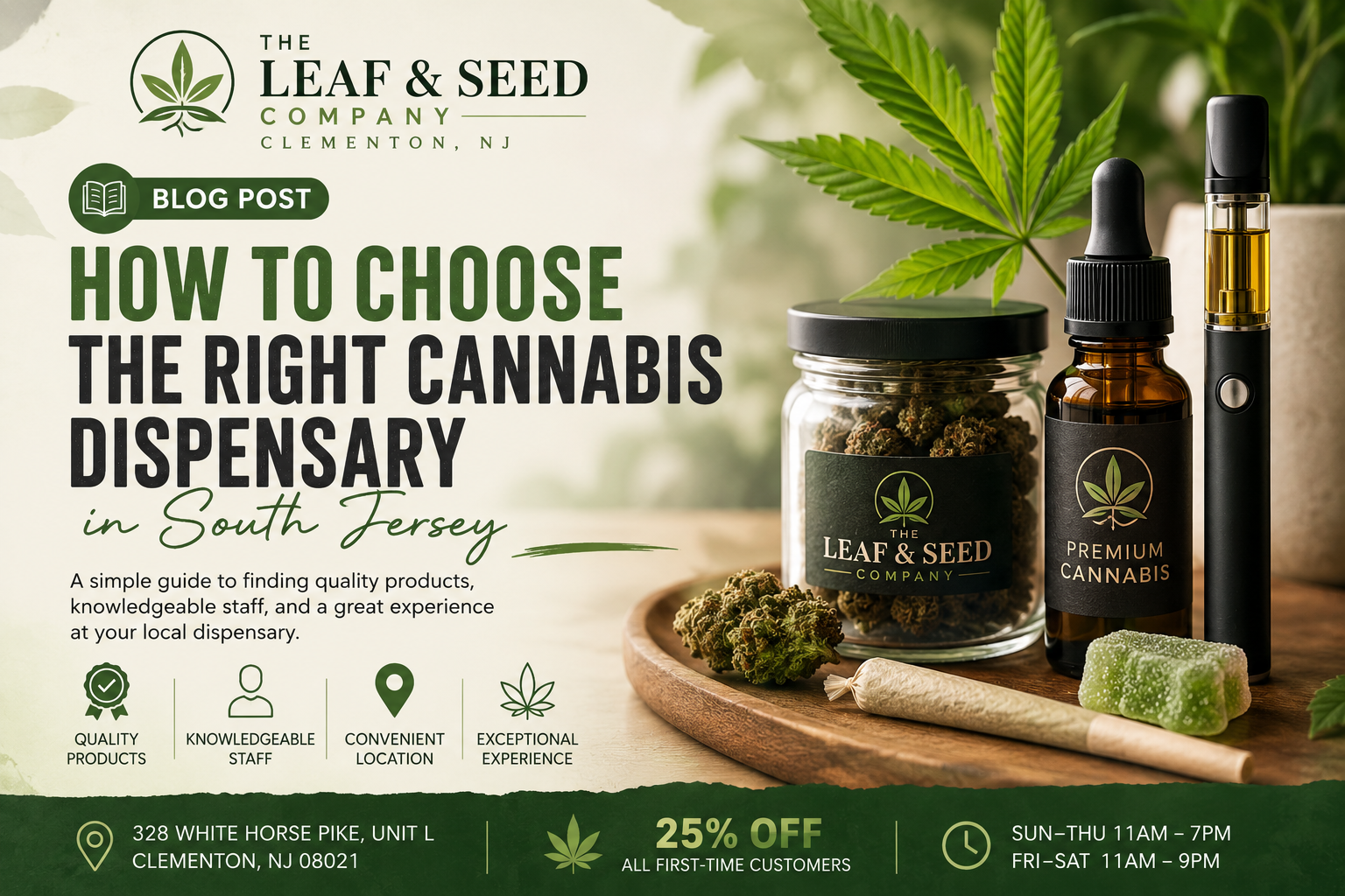 How to Choose the Right Cannabis Dispensary in South Jersey