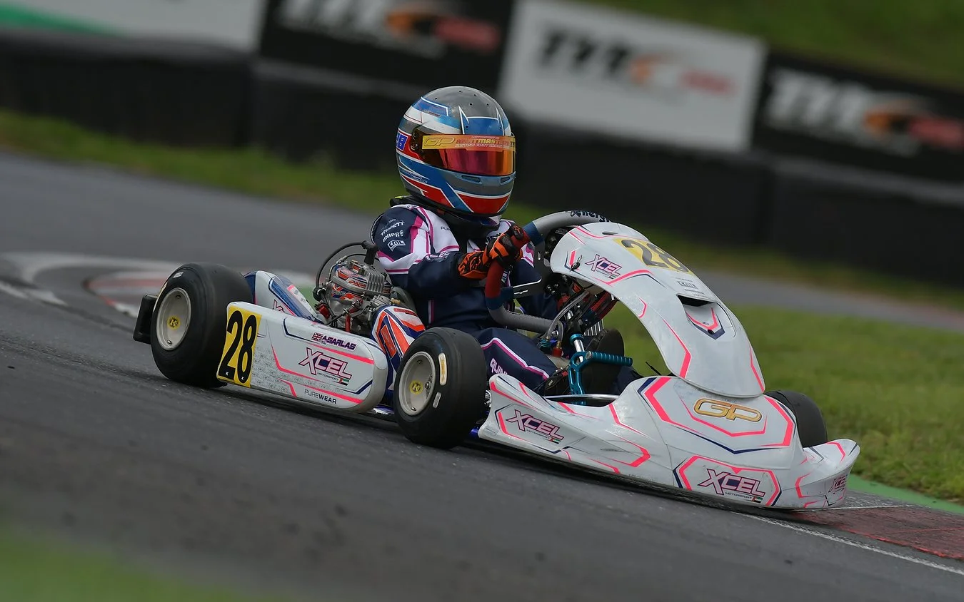 Alessandro Sarlas - Kart racer - GP Plate winner, Club Champion - Xcel Motorsport