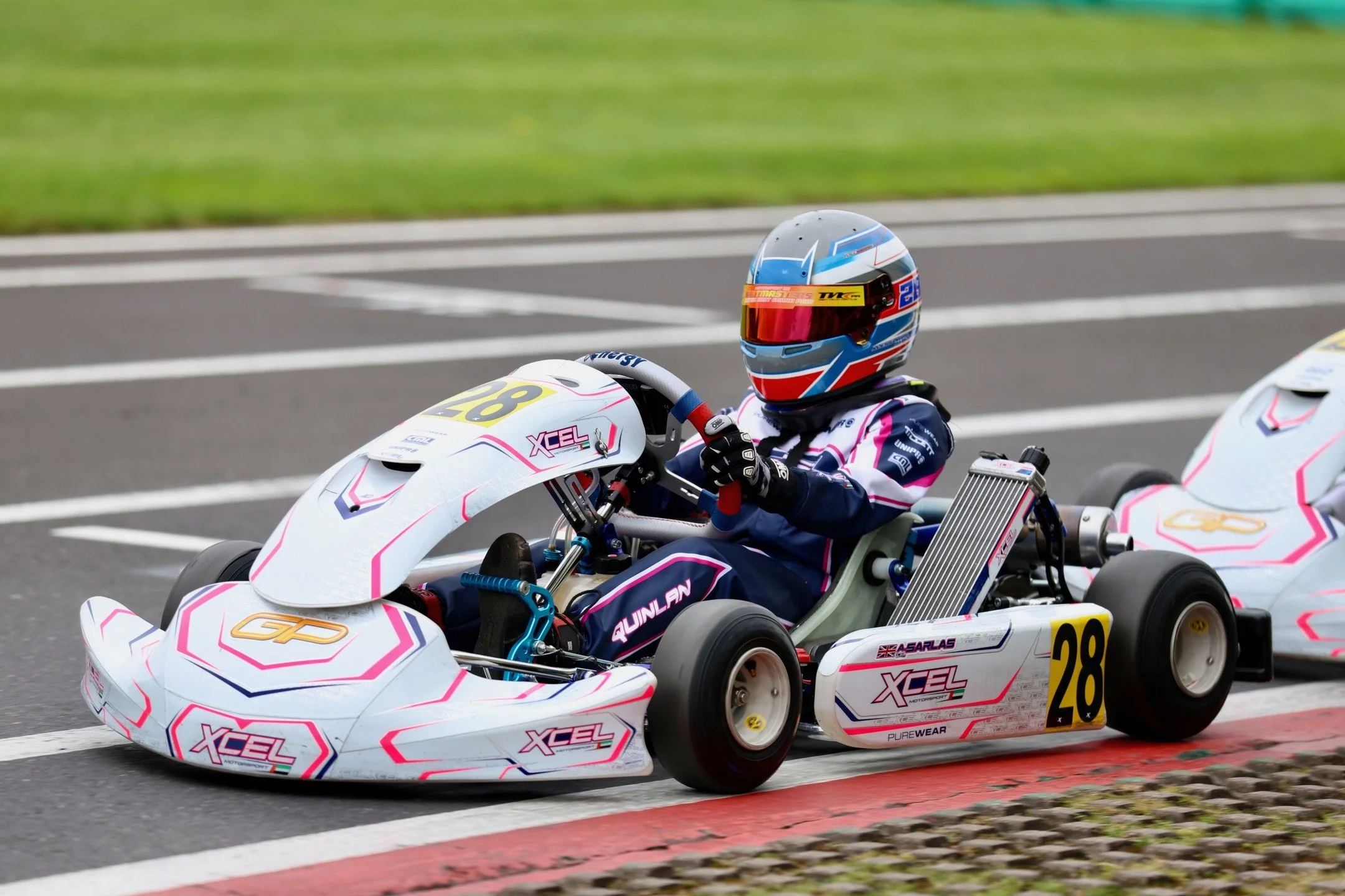 🔥 Throwback to GP Kartmasters at PFi before the summer break!

One of the biggest events of the year with stacked grids and hard racing all weekend.

Not the best weekend for results, but competitive in the times and knowing my abilities are there. 