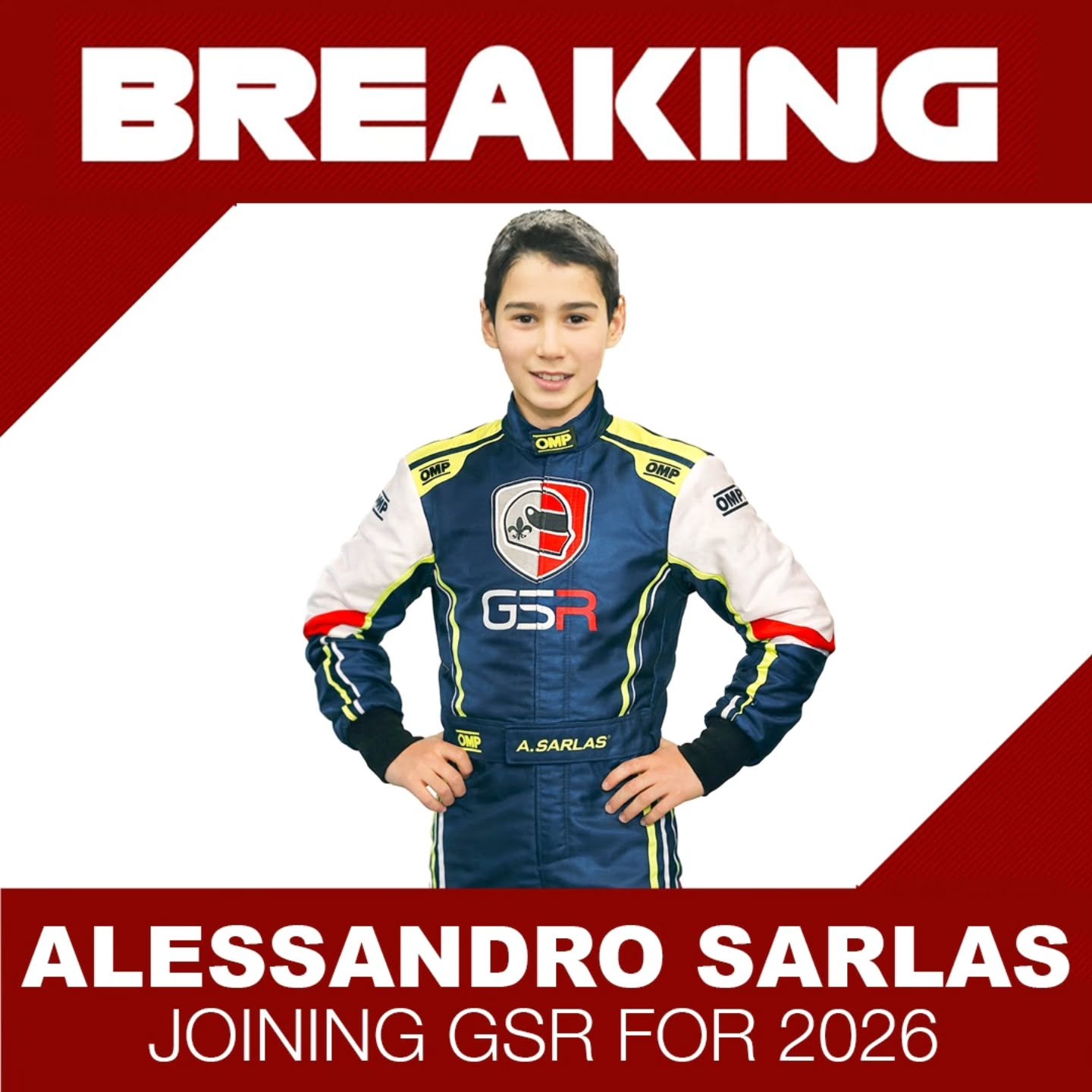 Exciting news for 2026 🇮🇹🏁

I&rsquo;m super excited to share a big step in my racing journey 🚀

For the 2026 season, I will be moving to Italy permanently 🇮🇹 and racing with GSR Kart Team, based in Italy. 

This is something I&rsquo;ve been wor