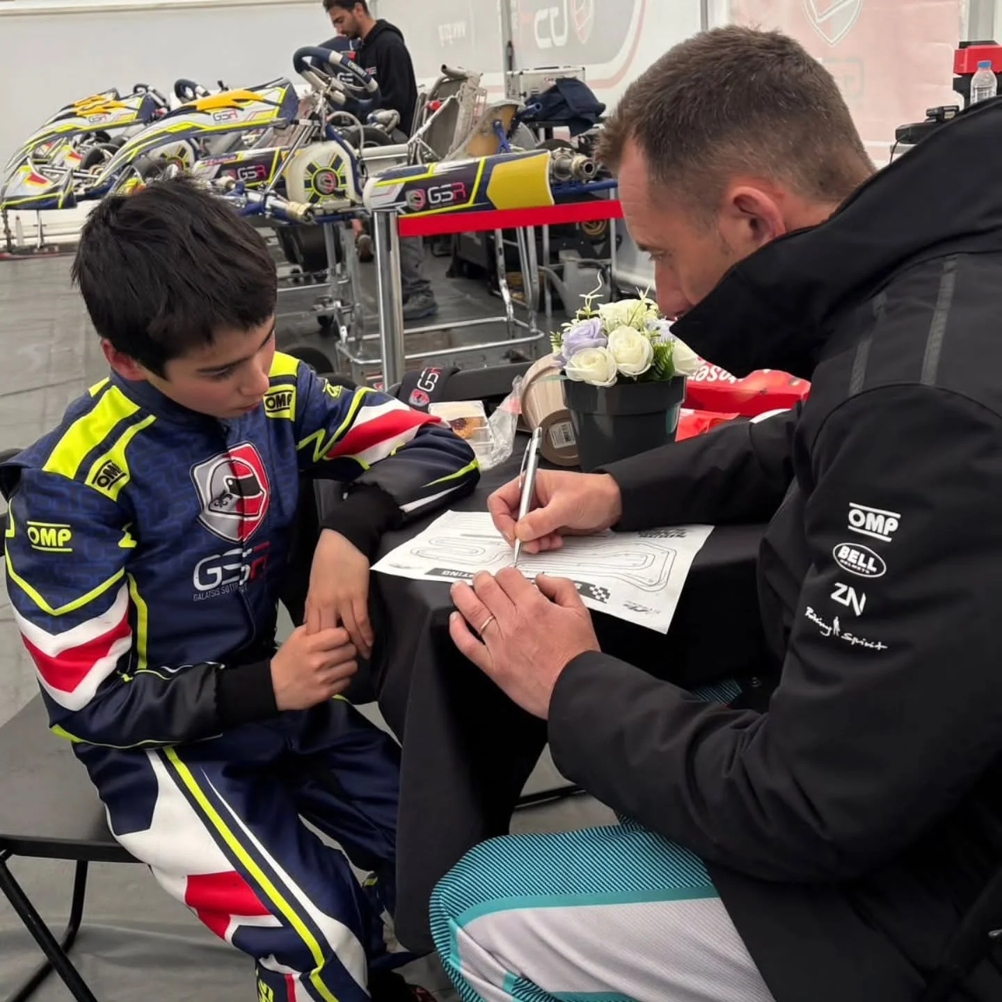 Grateful to be part of GSR 🏁
Special thanks to Sotiris for believing in me 🙏

Being coached by Davide For&eacute; 🏆
4&times; World Champion
3&times; World Cups
2&times; European Championships

One of the greatest drivers in karting history.

Also 
