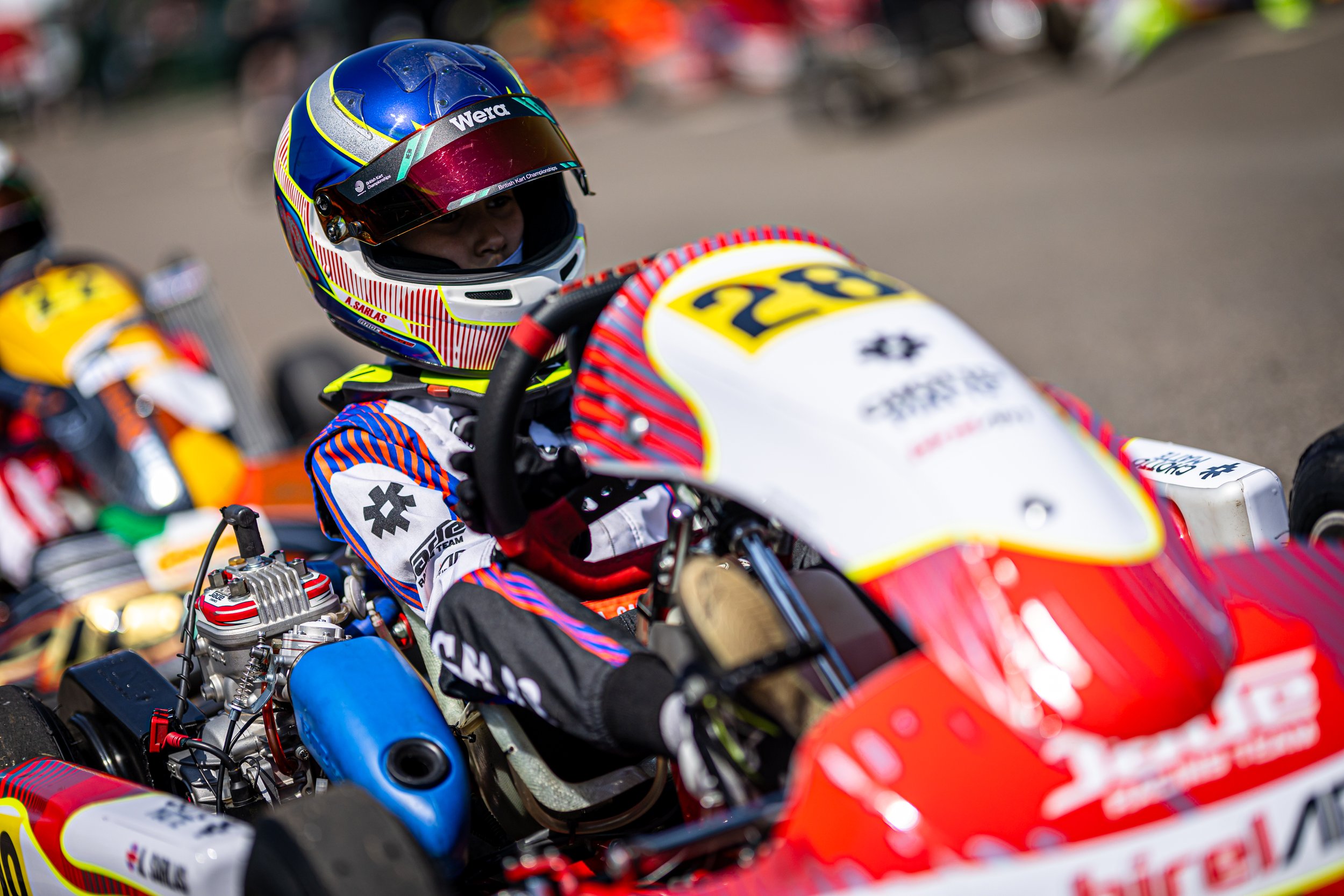 Alessandro Sarlas - Kart racer - GP Plate winner, Club Champion - Birel