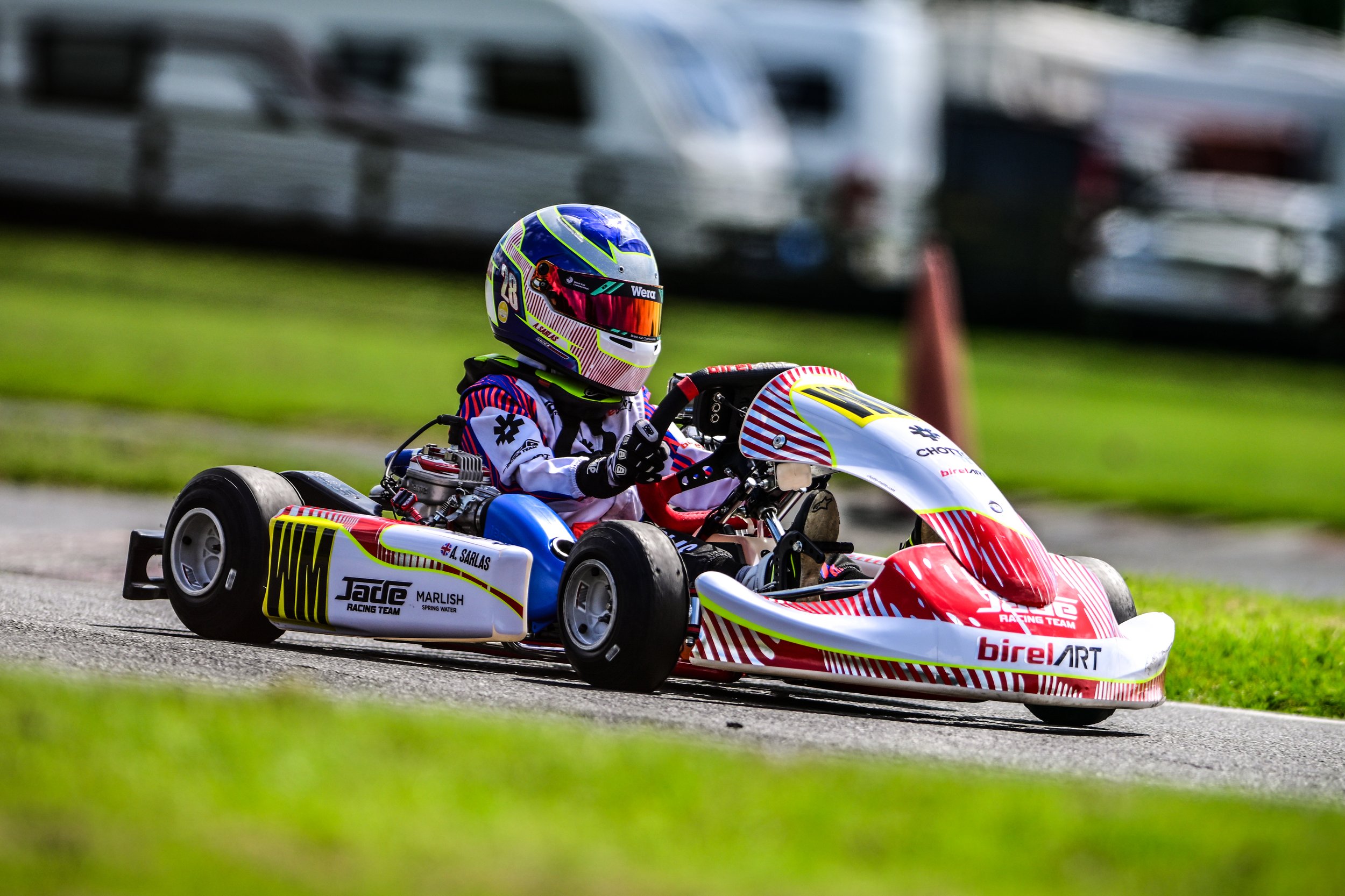 Alessandro Sarlas - Kart racer - GP Plate winner, Club Champion - Birel