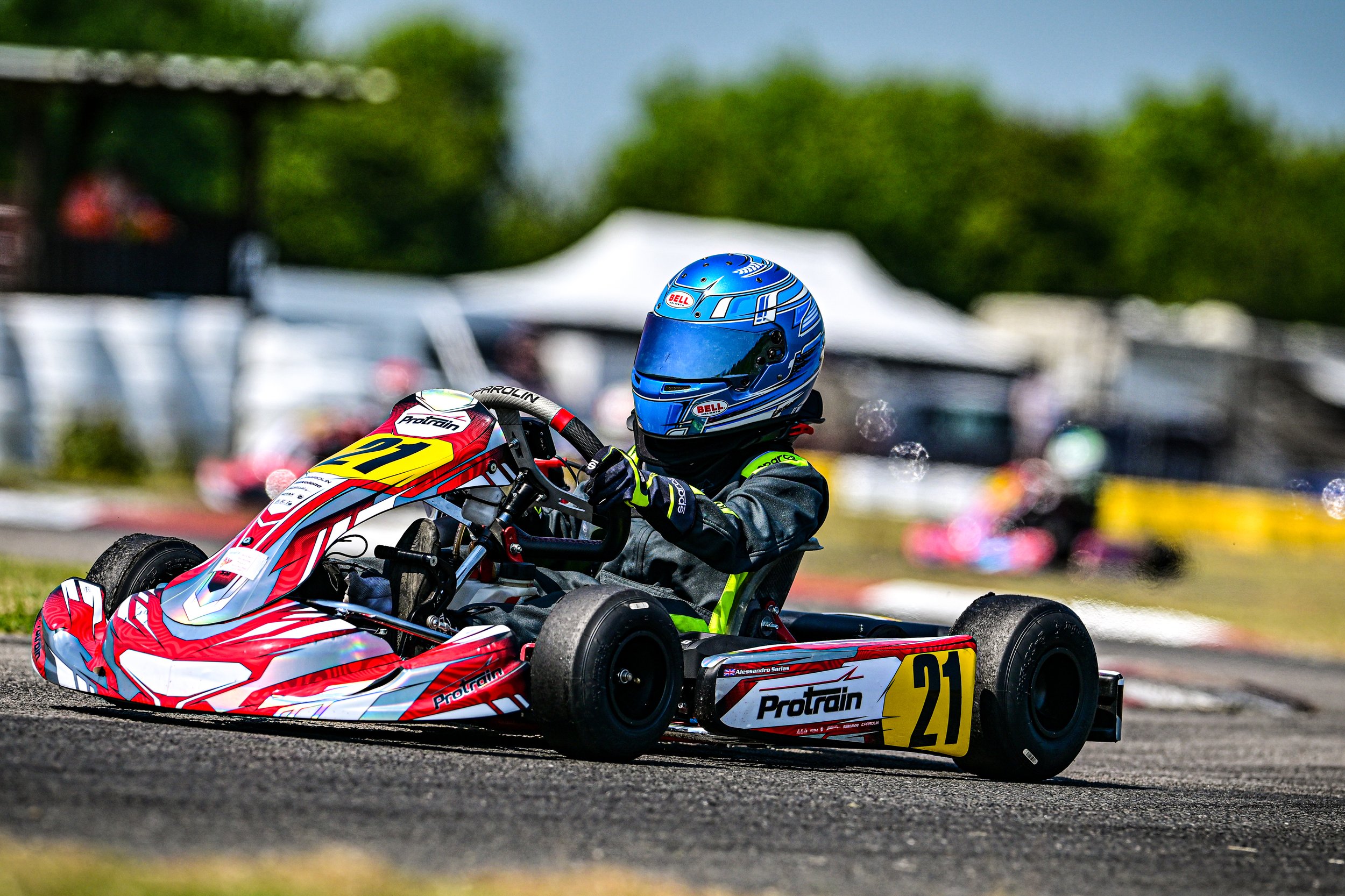 Alessandro Sarlas - Kart racer - GP Plate winner, Club Champion - Birel