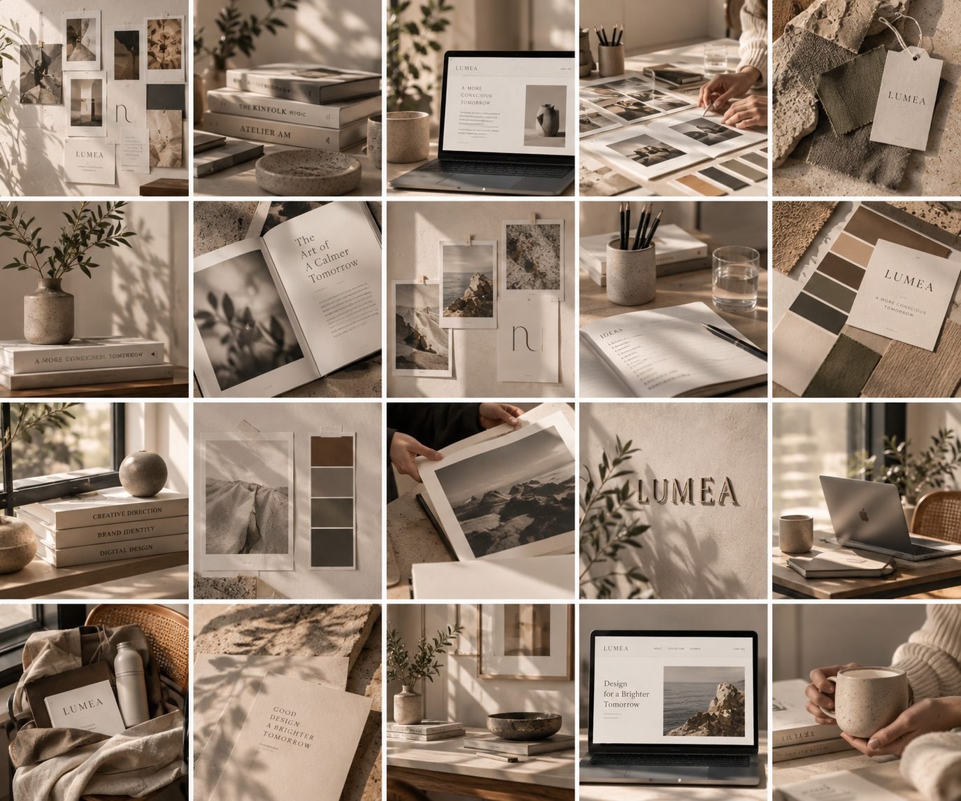 A collection of LUMEA brand projects