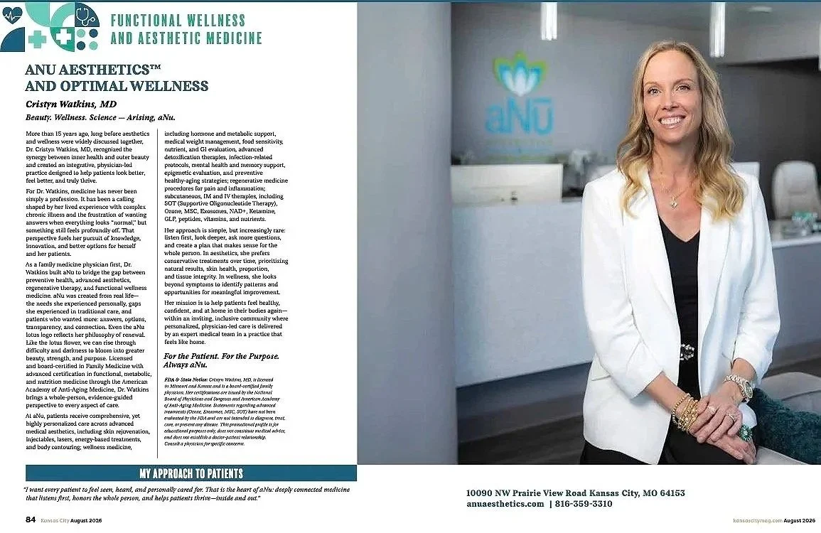 The aNu Approach:                      Depth.                                      Expertise.                        Whole-Person Care.