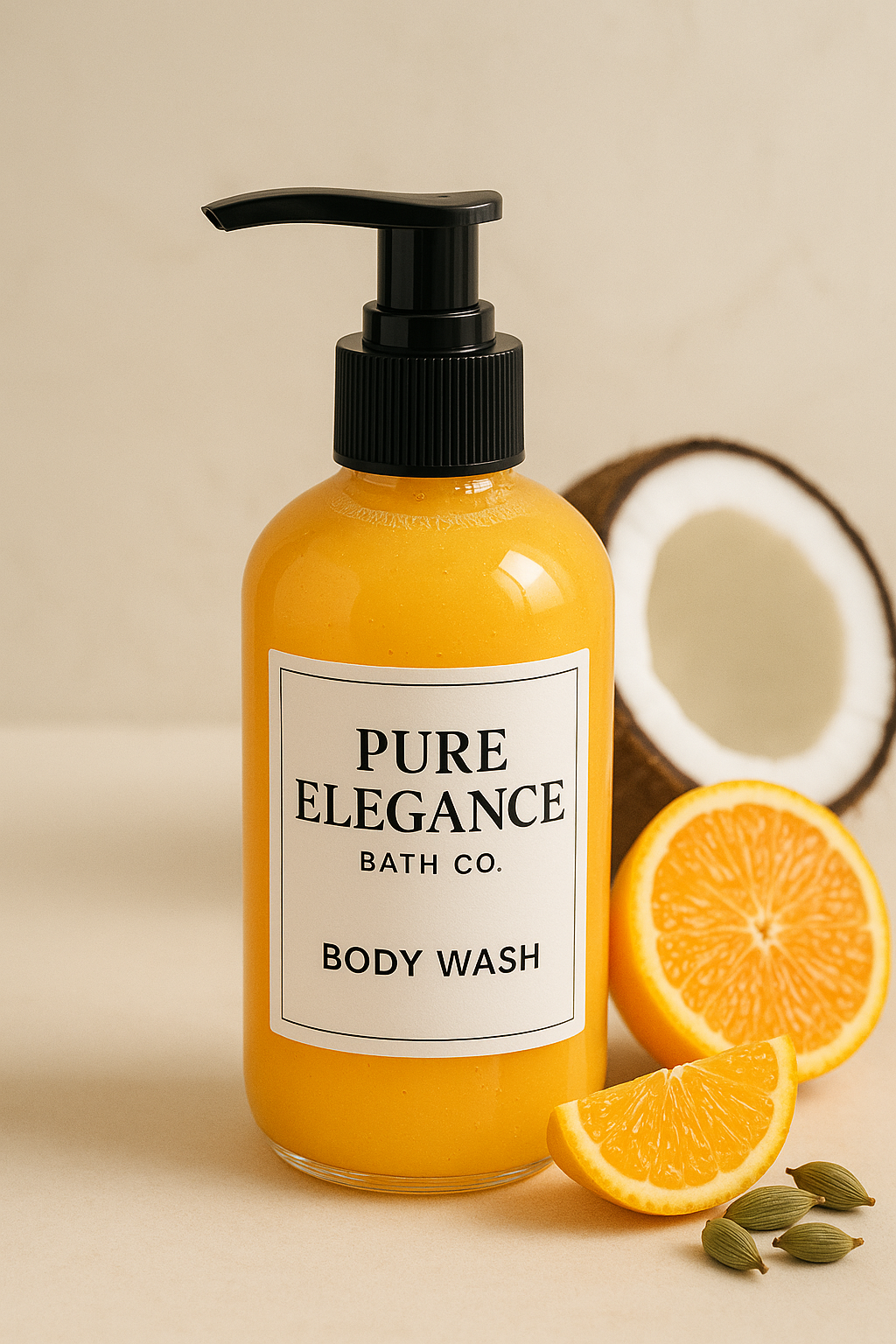 Body Wash- Coconut Citrus Spice