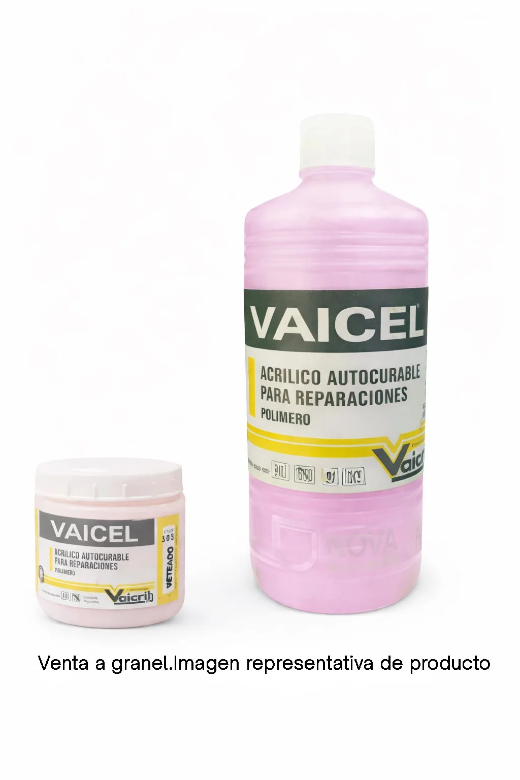 Acrílico autocurable para reparaciones. Polímero. Venta a granel.
