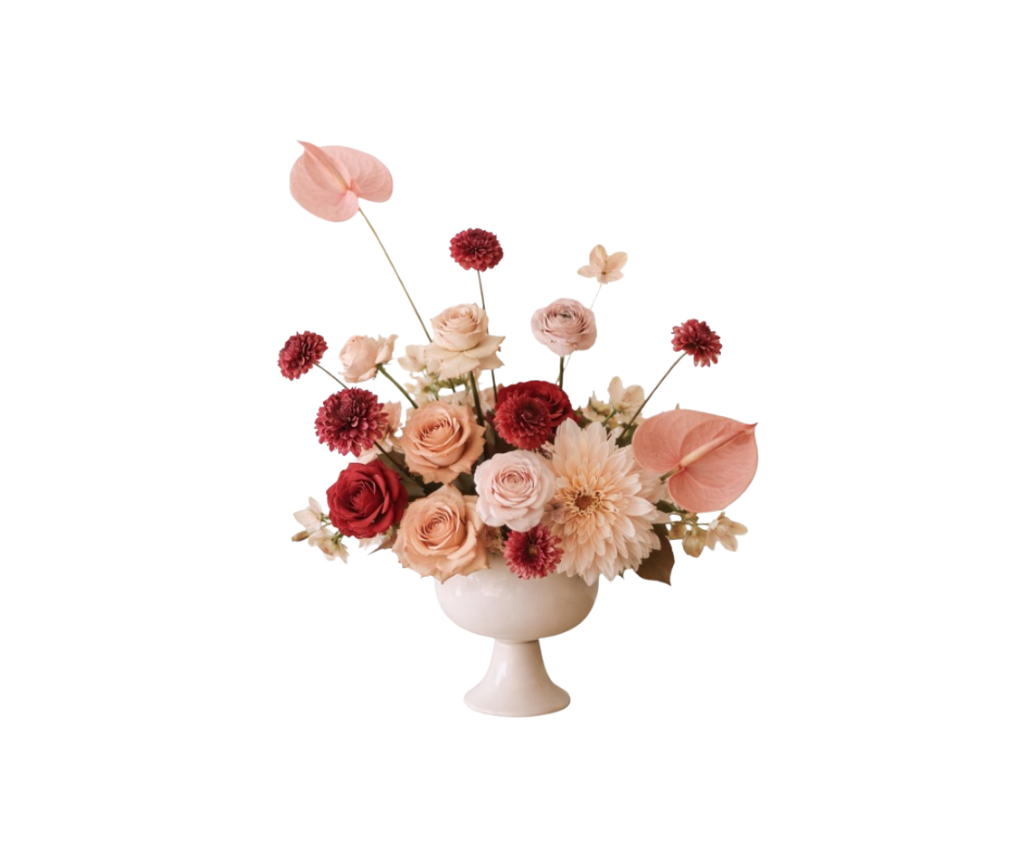 Valentines Pedestal Arrangment - Grande