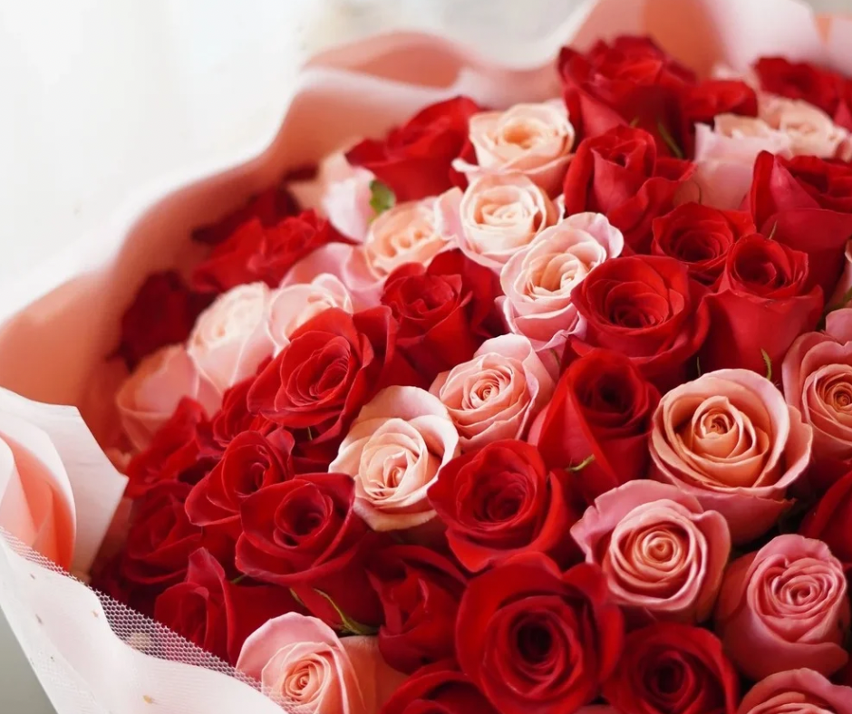 Valentines Just Roses Bouquet