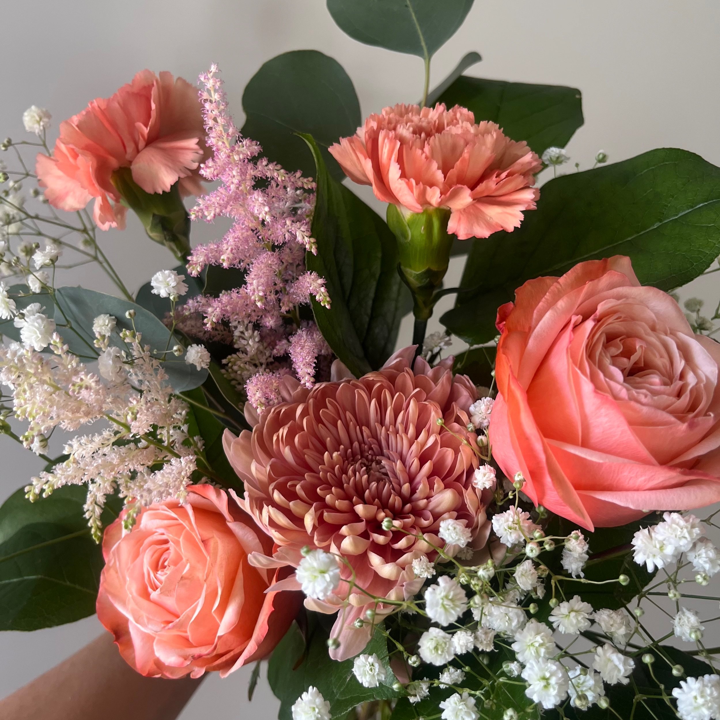 Seasonal Hand-Tied Bouquet, Fresh Flowers