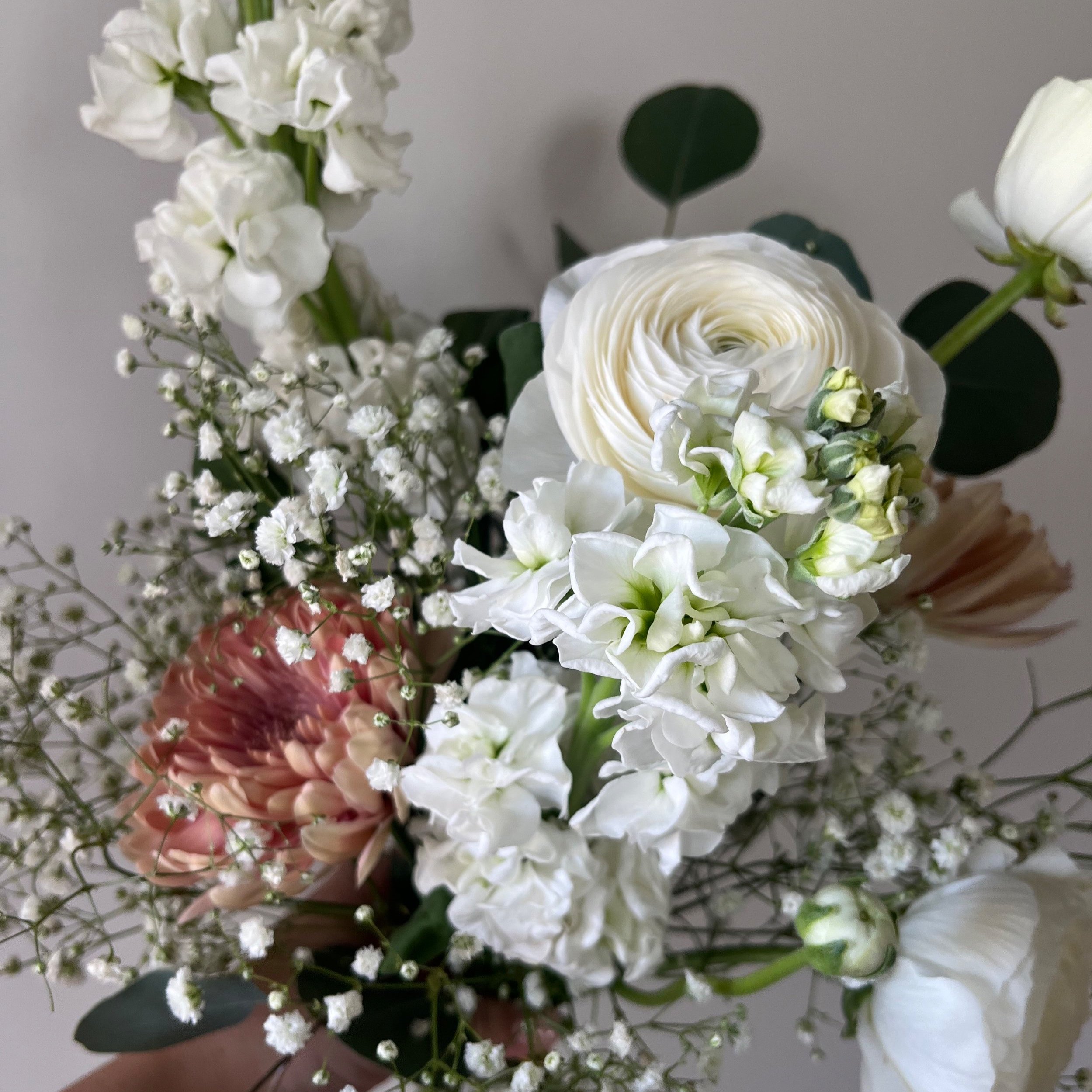 Seasonal Hand-Tied Bouquet, Fresh Flowers