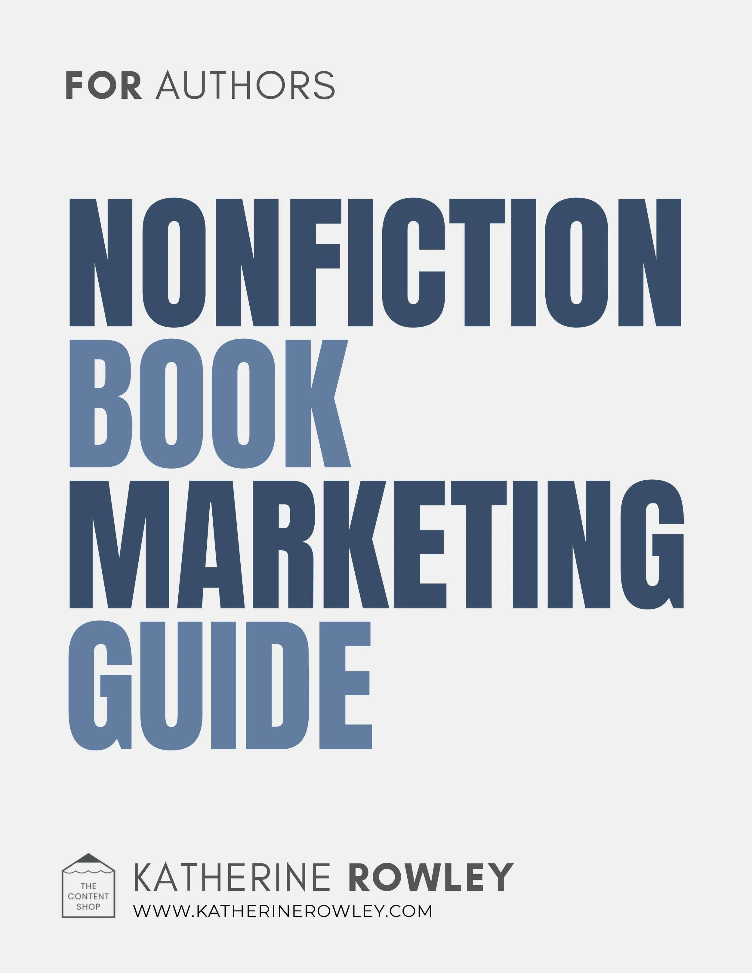 Nonfiction Book Marketing Guide
