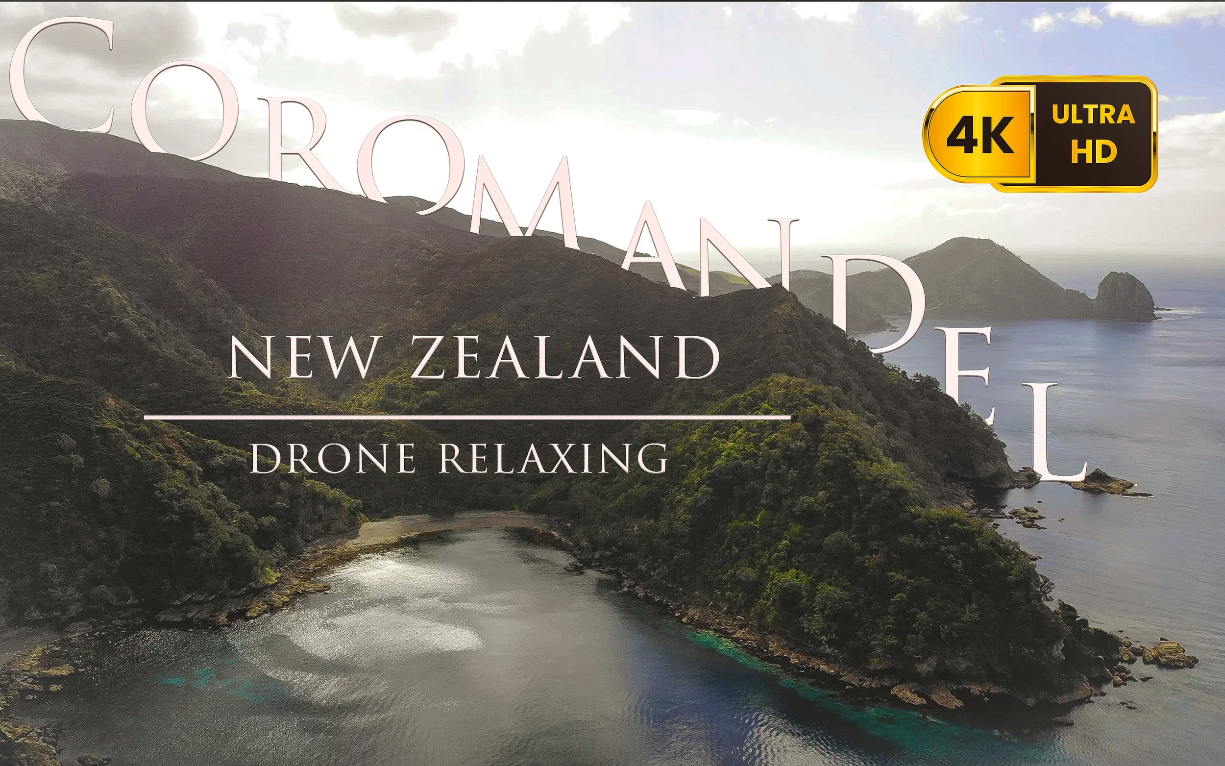 coromandel, New zealand - Long drone meditation video