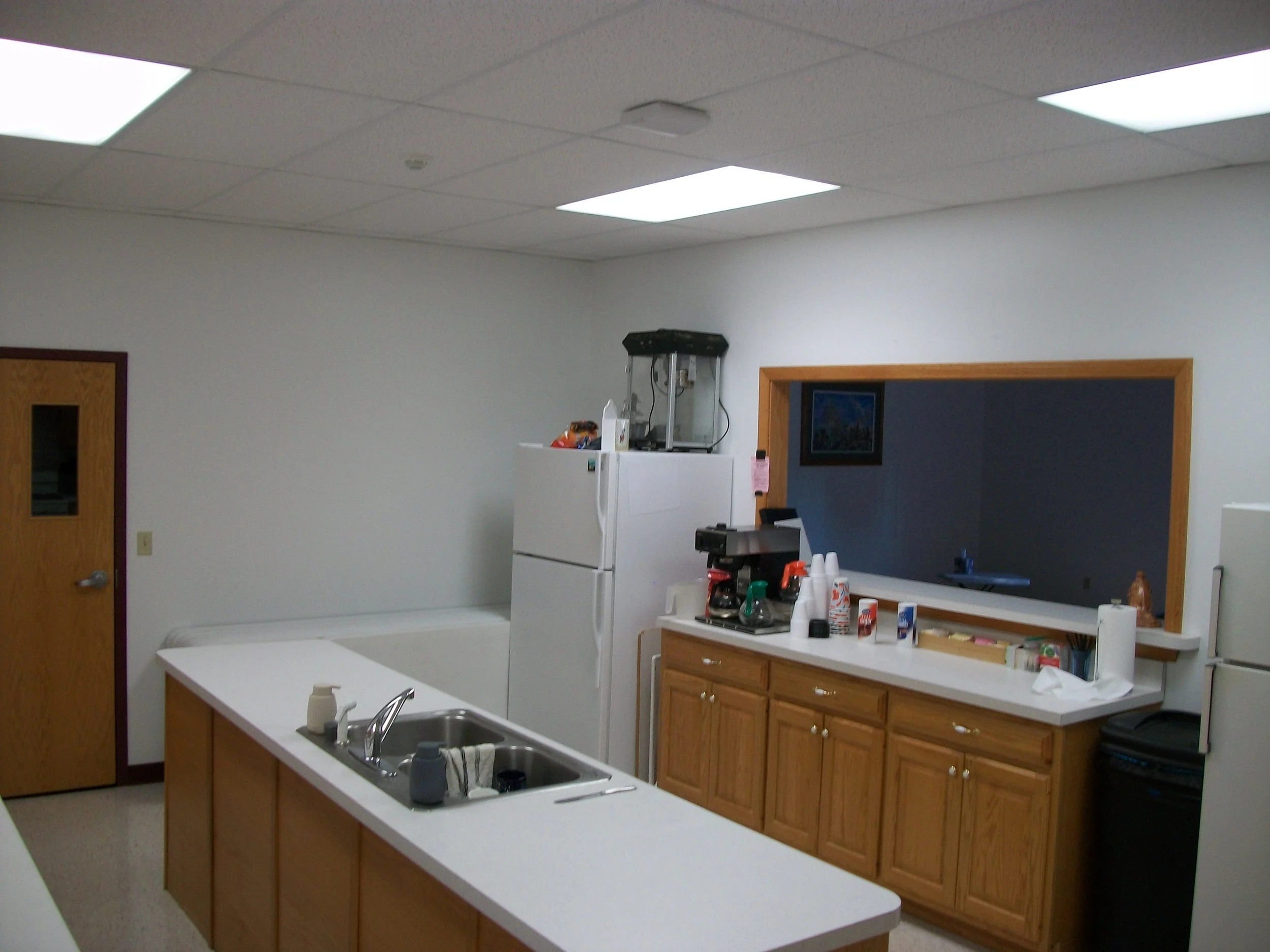 Having adequate space, we are able to receive catering companies also