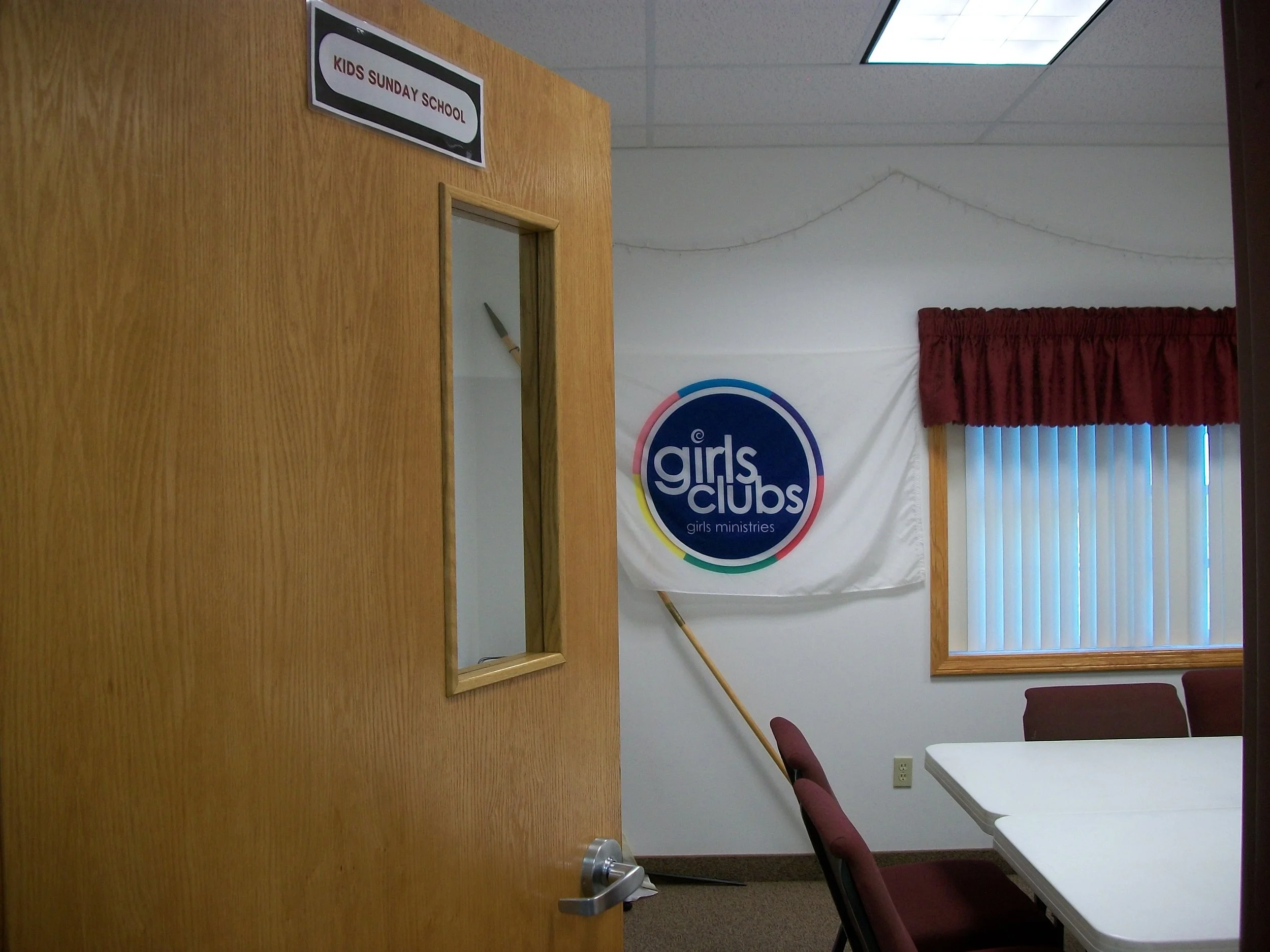 And we seek to build up confident young ladies through the Girls Club Ministry, teaching Biblically based life lessons, while building life long friendships.