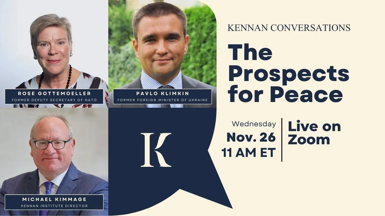 Kennan Conversations: The Prospects for Peace