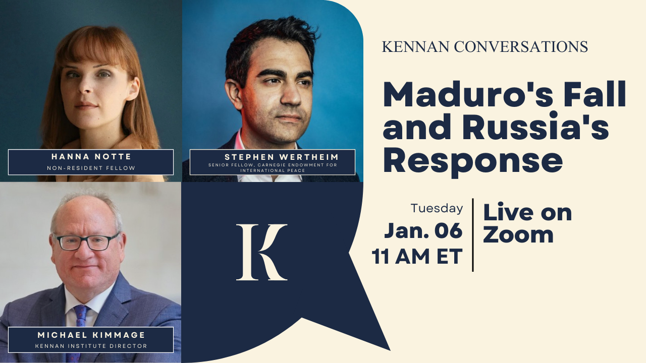 Maduro's Fall and Russia's Response: A Conversation