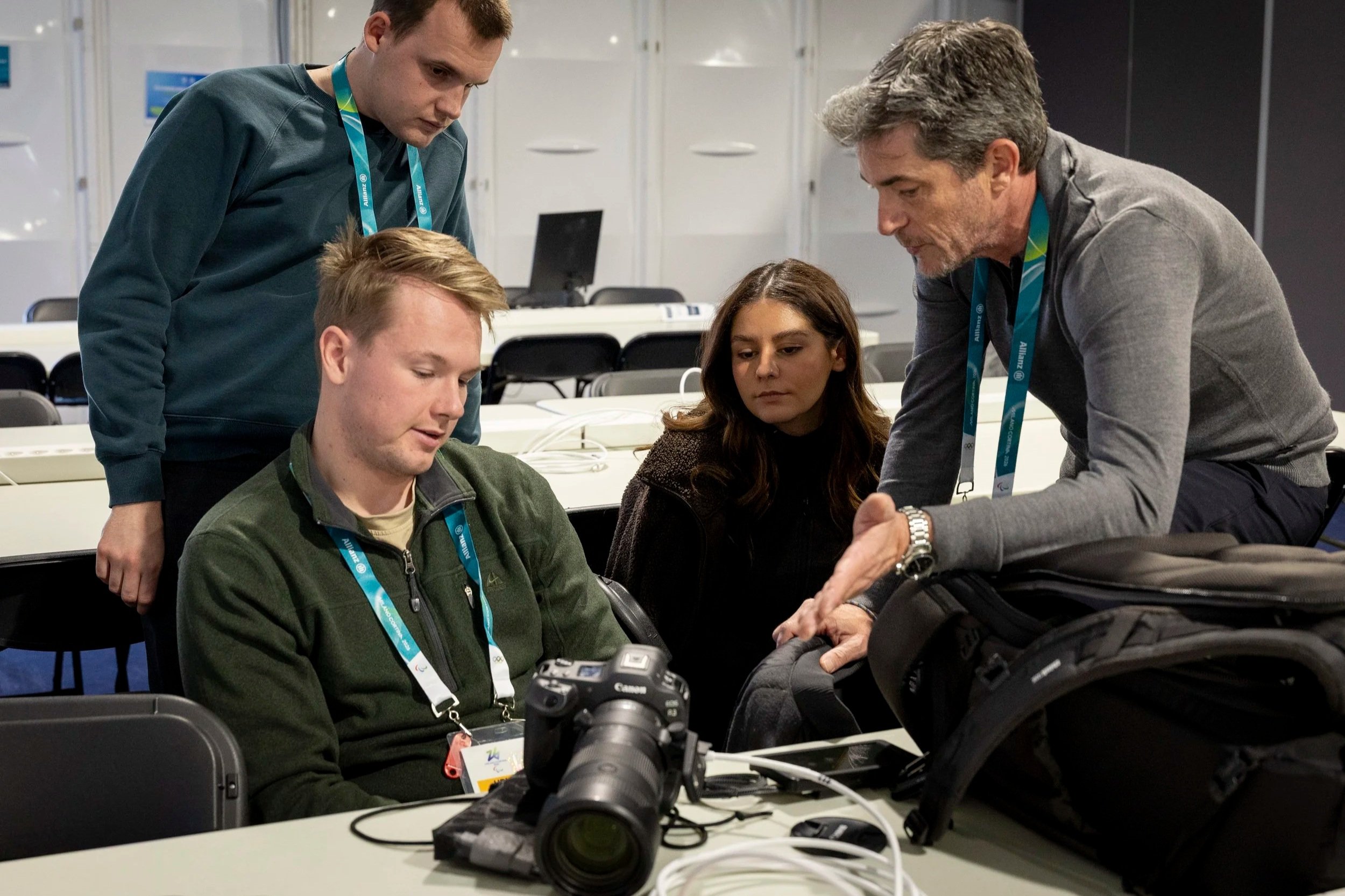 How Emerging Photographers Enter the Picture: Inside the OIS Sports Photography Training Program