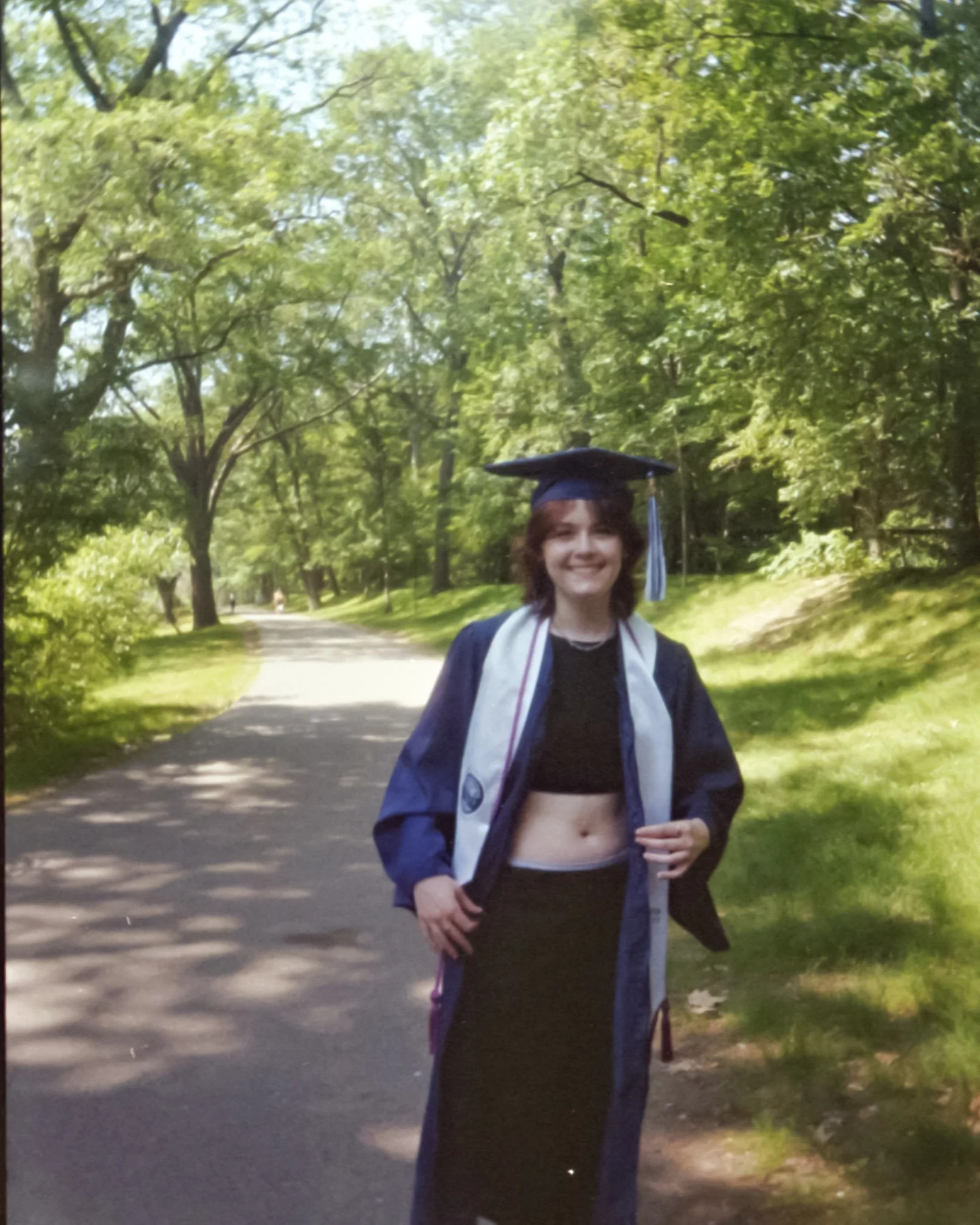 My graduation shoot, (courtesy of @photosoflilyphotography)