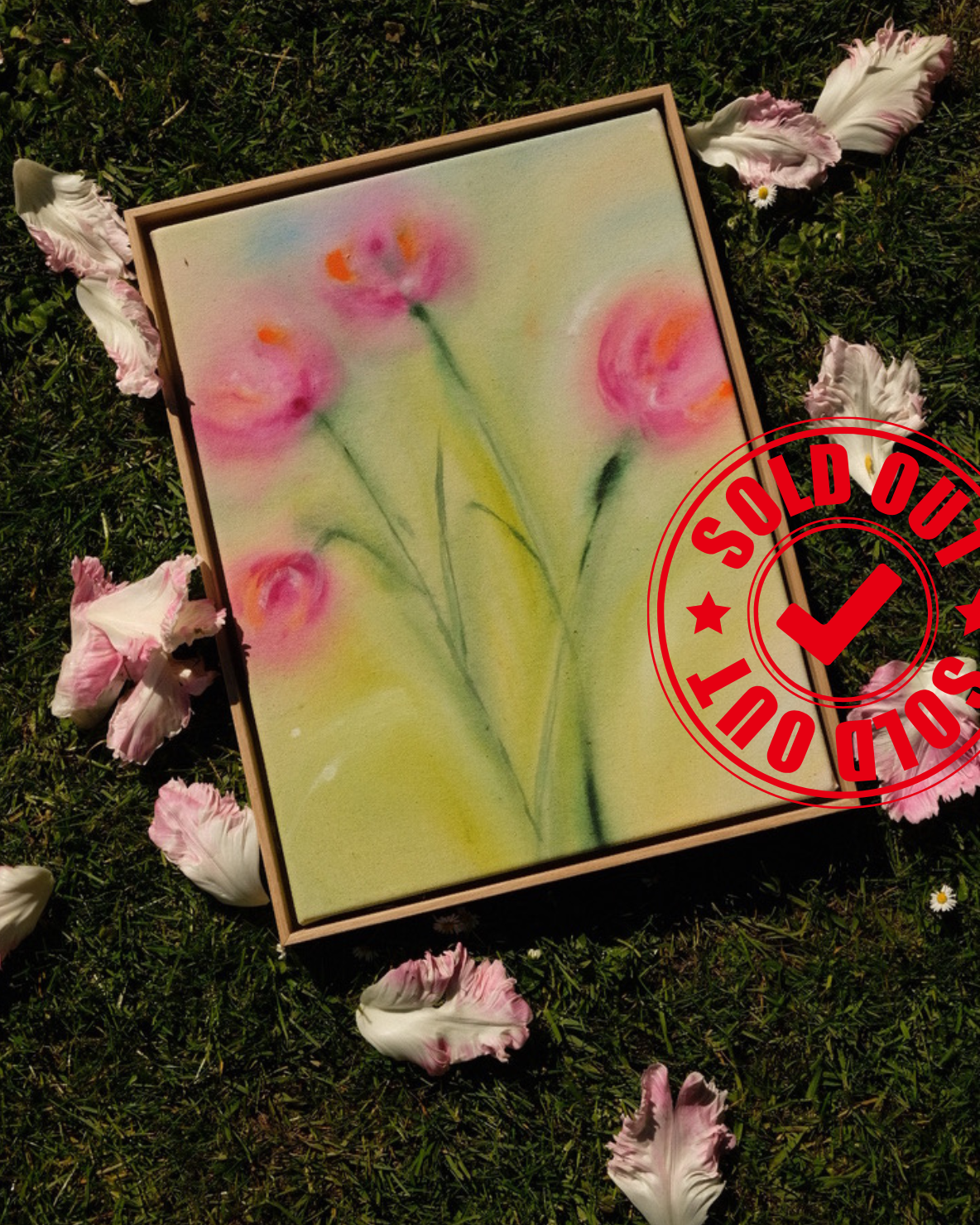 My Favourite Flowers - 43x33cm - 225€ >
