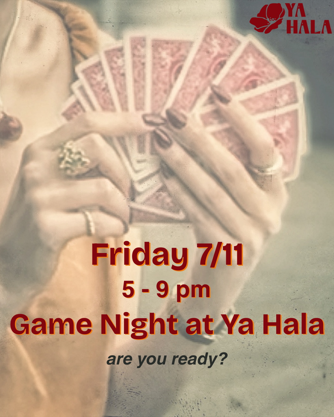 Game Night at Ya Hala