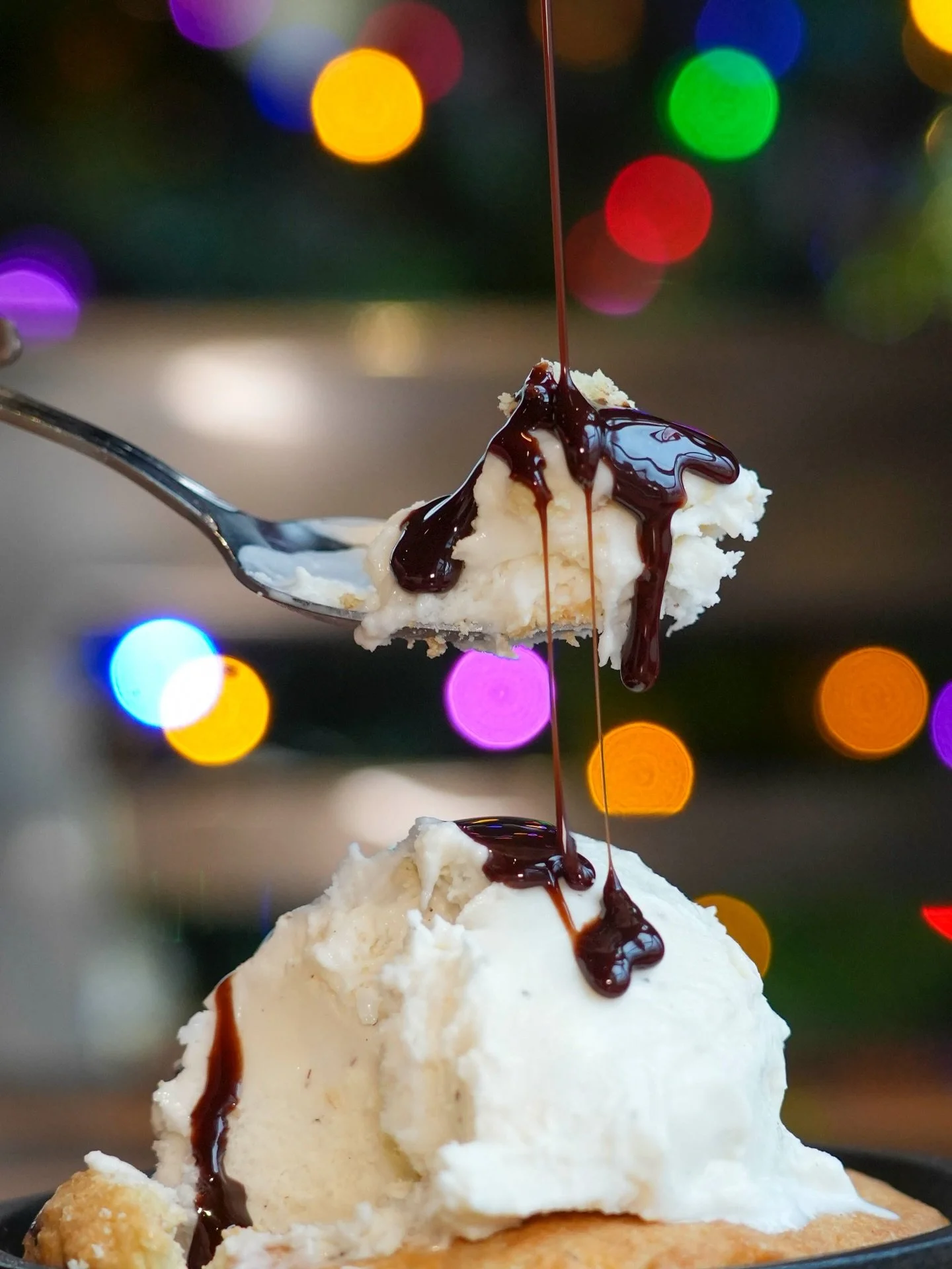 This cookie skillet with ice cream at Spears is truly out of this world perfect for every season in my opinion