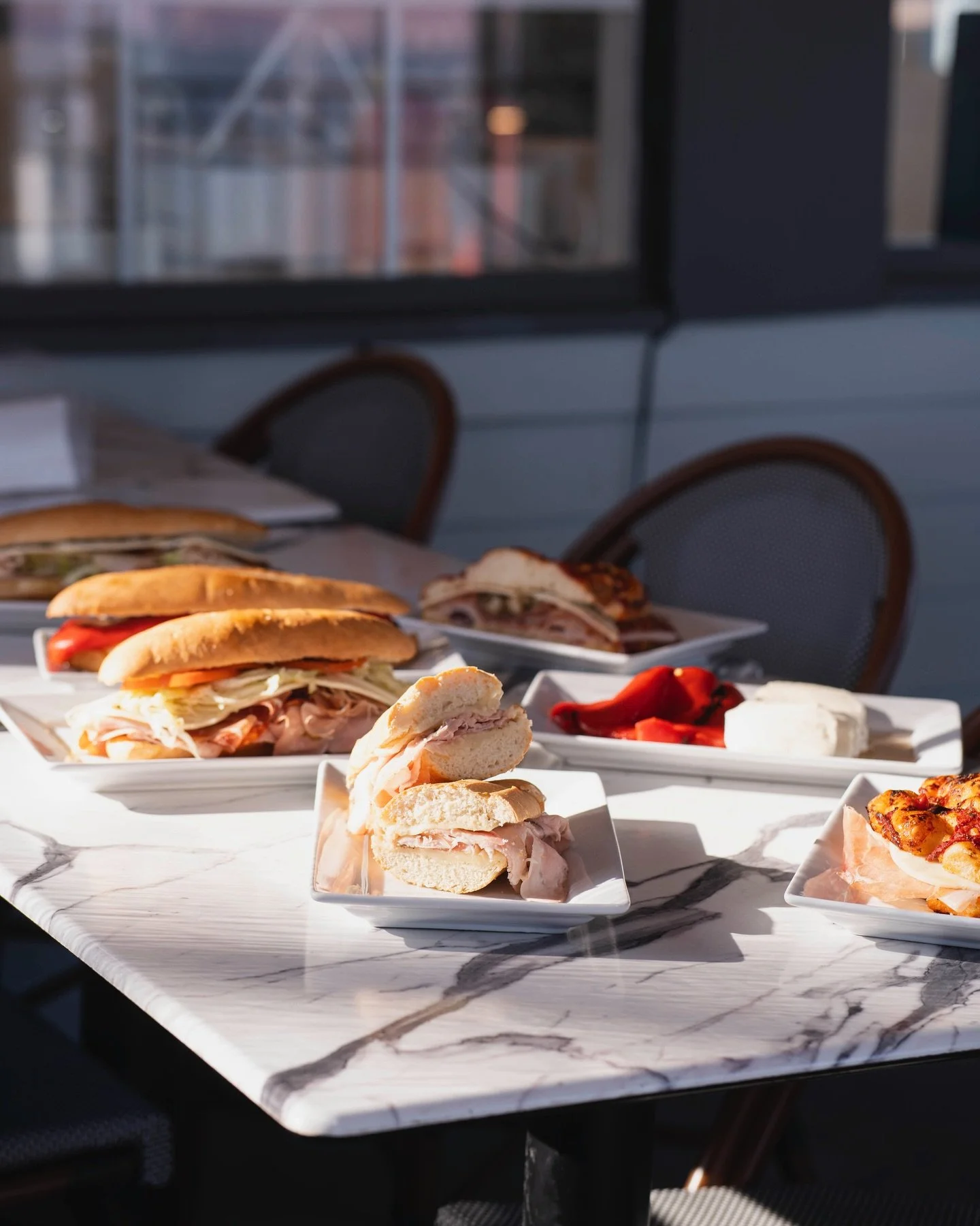 The lighting couldn&rsquo;t be more perfect at dolce v capturing their Uber eats menu item options during our February session left full as ever!!!!