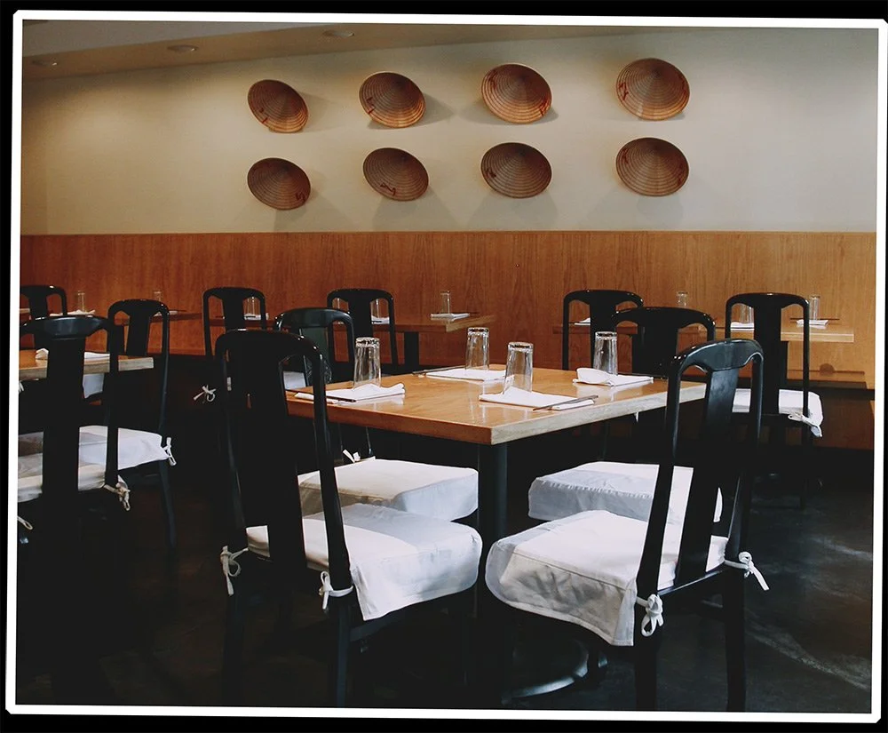  The original Monsoon Seattle dining room. 